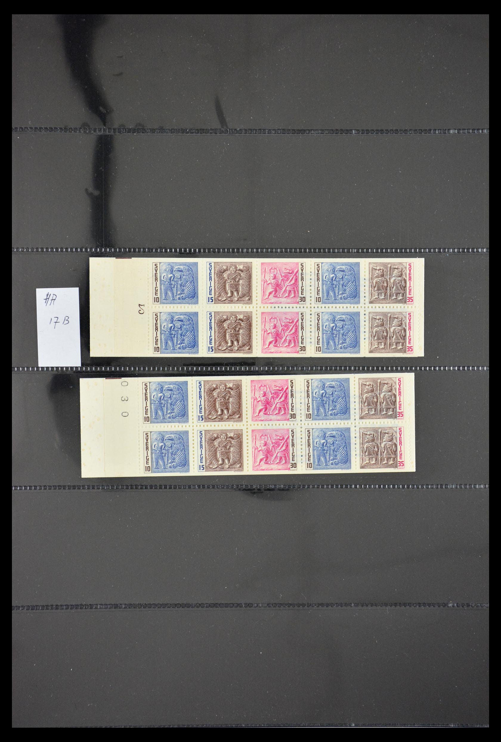 29368 019 - 29368 Sweden stamp booklets 1942-1996.