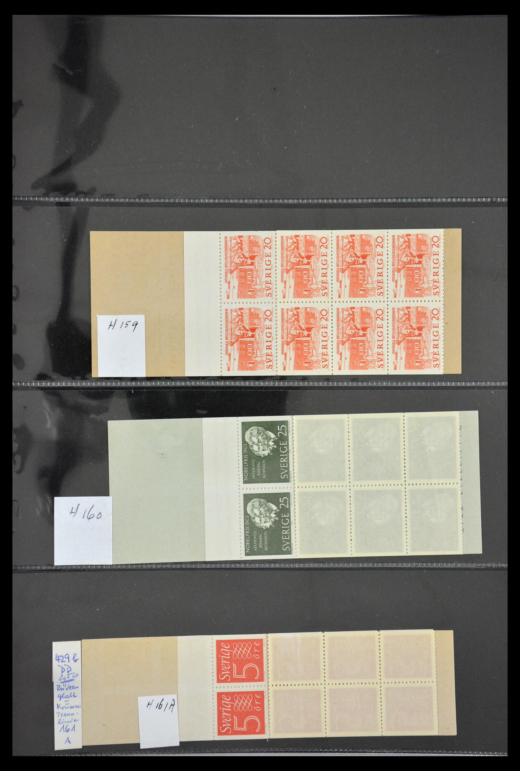 29368 032 - 29368 Zweden postzegelboekjes 1942-1996.