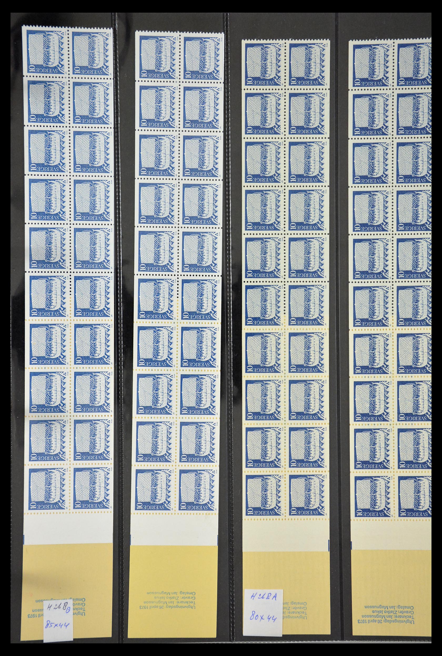 29368 065 - 29368 Zweden postzegelboekjes 1942-1996.