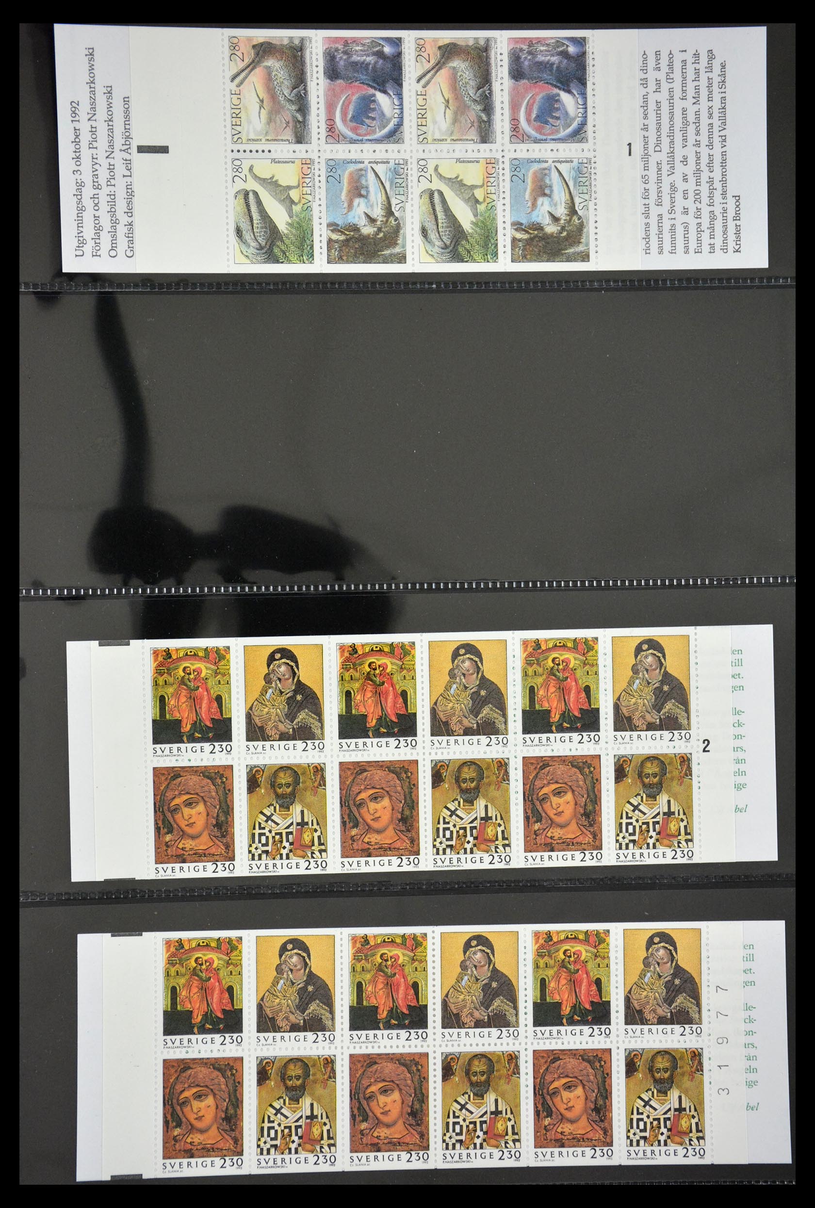 29368 078 - 29368 Zweden postzegelboekjes 1942-1996.