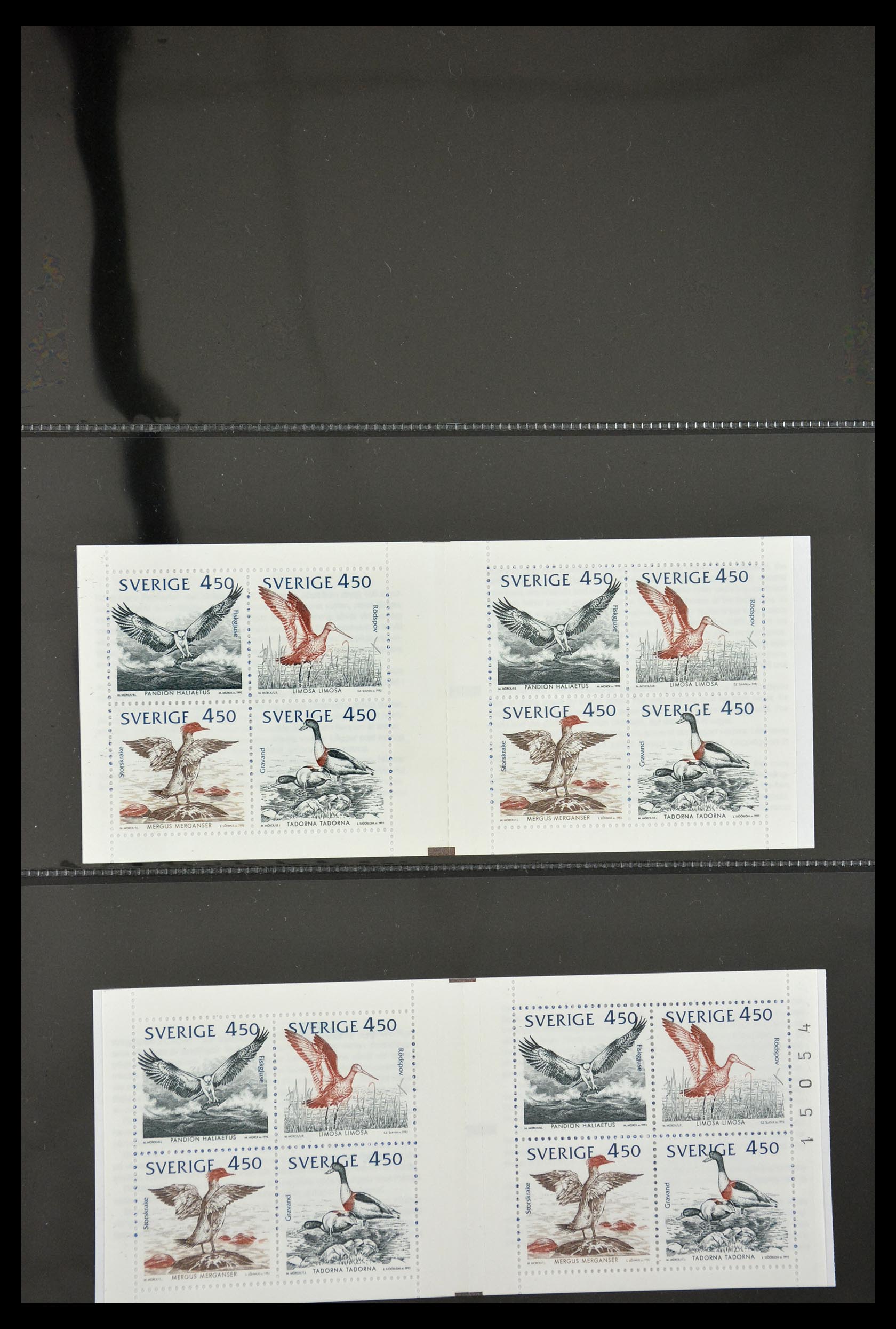 29368 079 - 29368 Zweden postzegelboekjes 1942-1996.