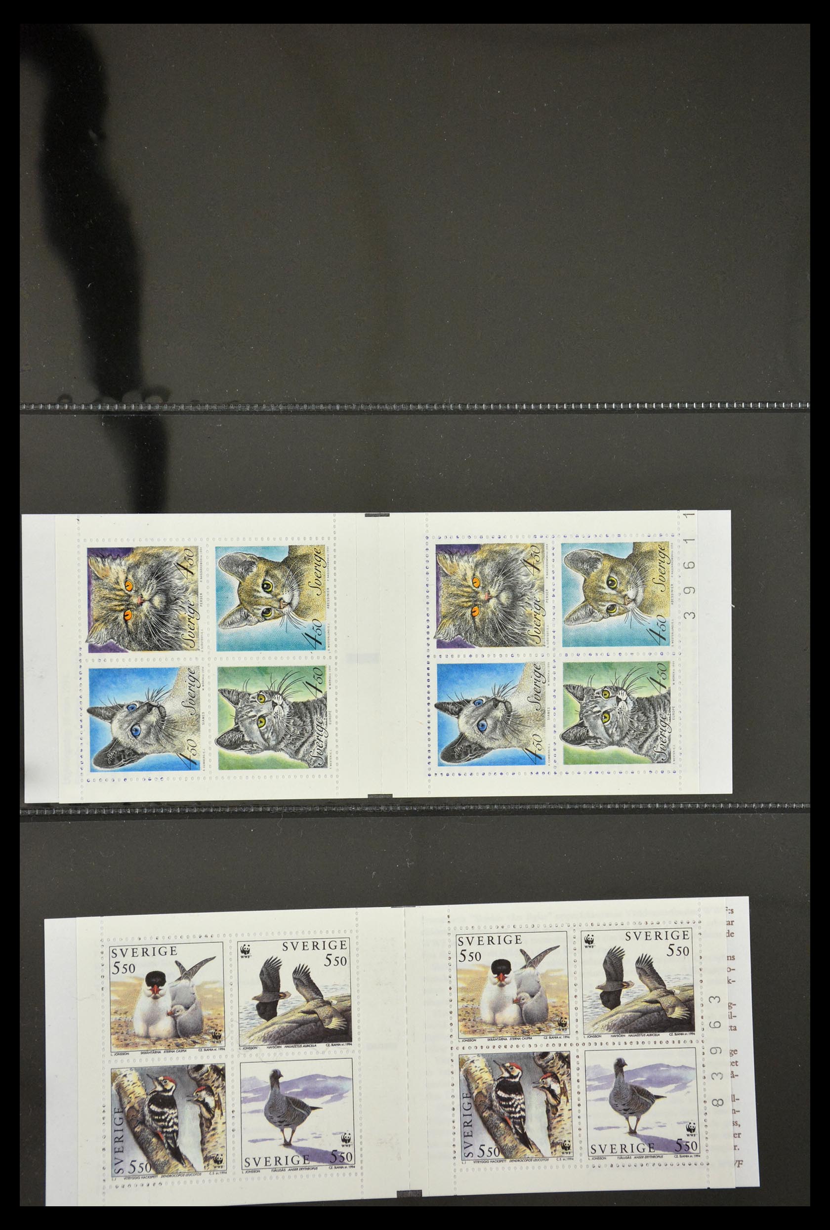 29368 087 - 29368 Zweden postzegelboekjes 1942-1996.