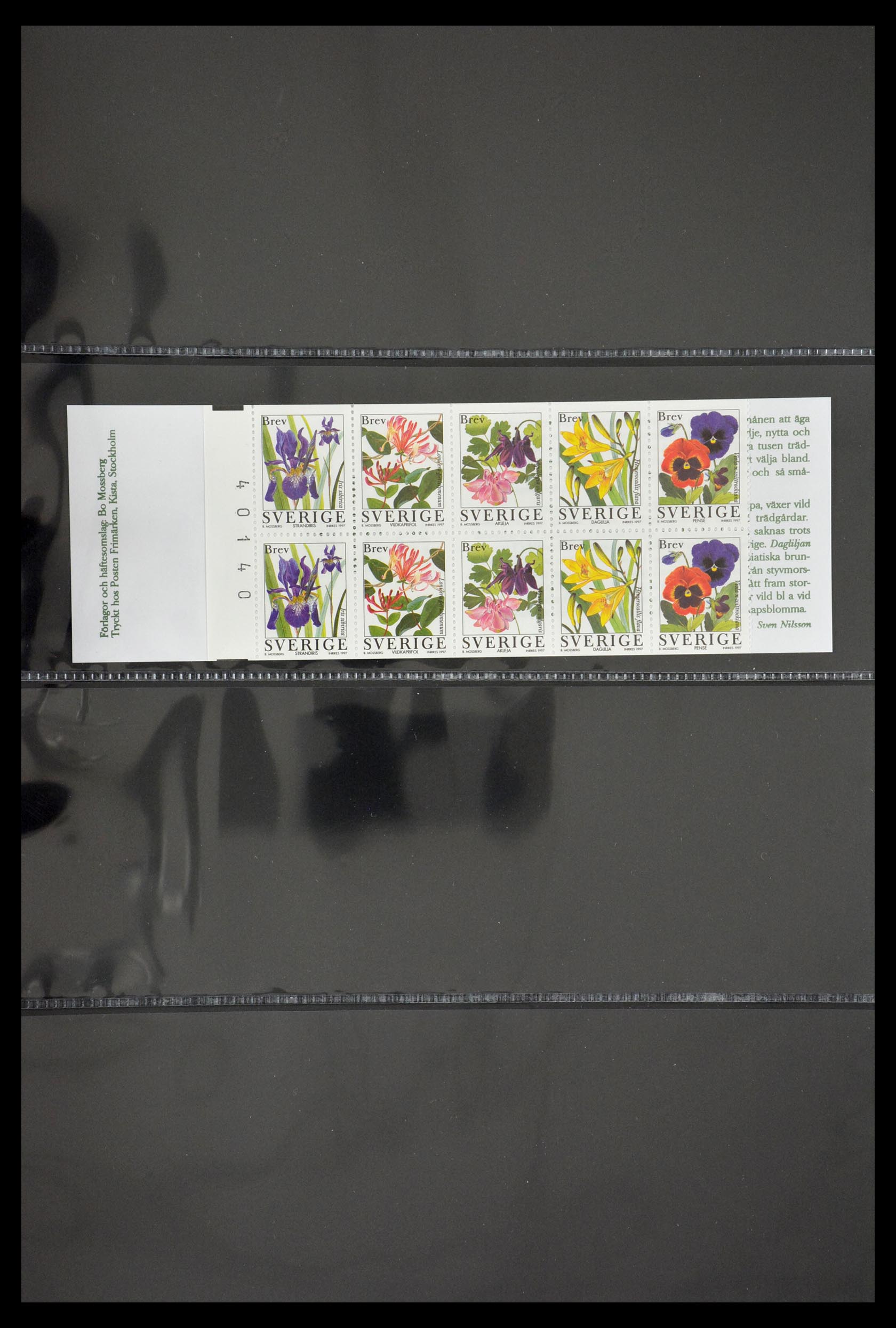 29368 109 - 29368 Sweden stamp booklets 1942-1996.