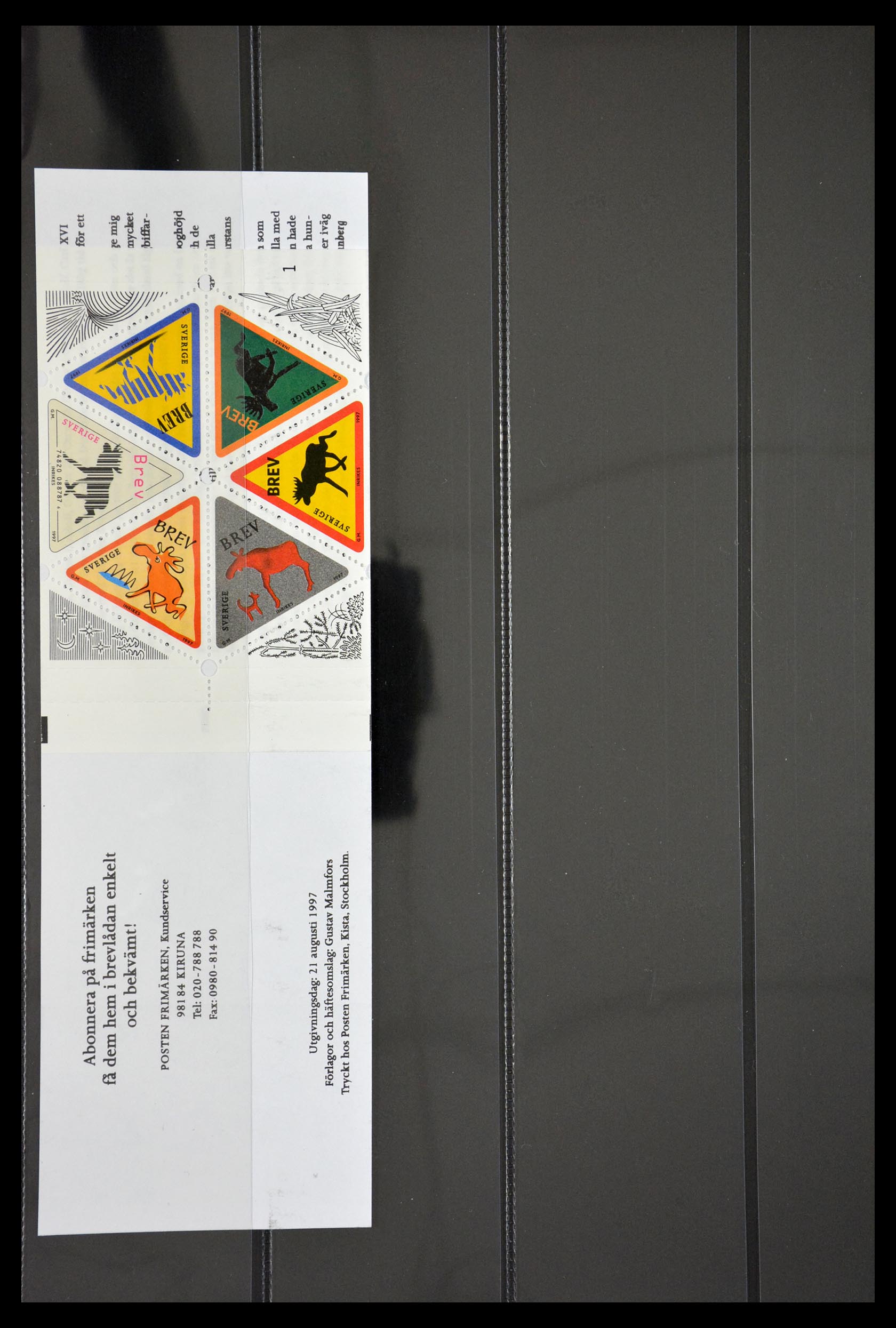 29368 113 - 29368 Sweden stamp booklets 1942-1996.