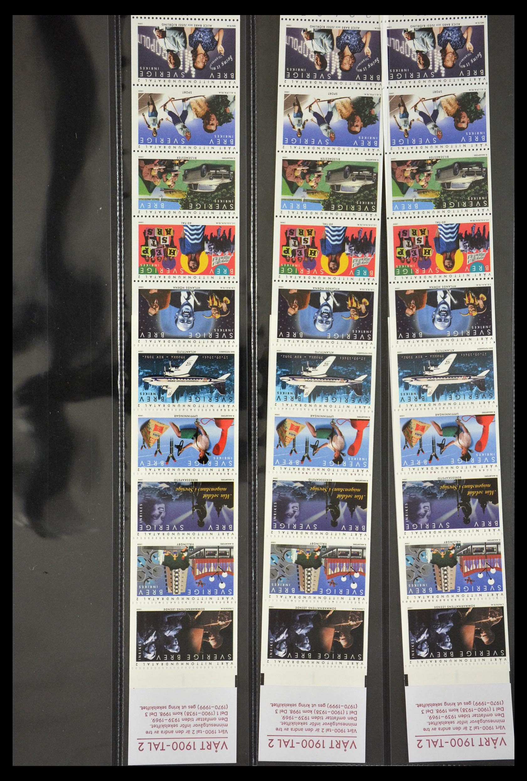 29368 123 - 29368 Sweden stamp booklets 1942-1996.