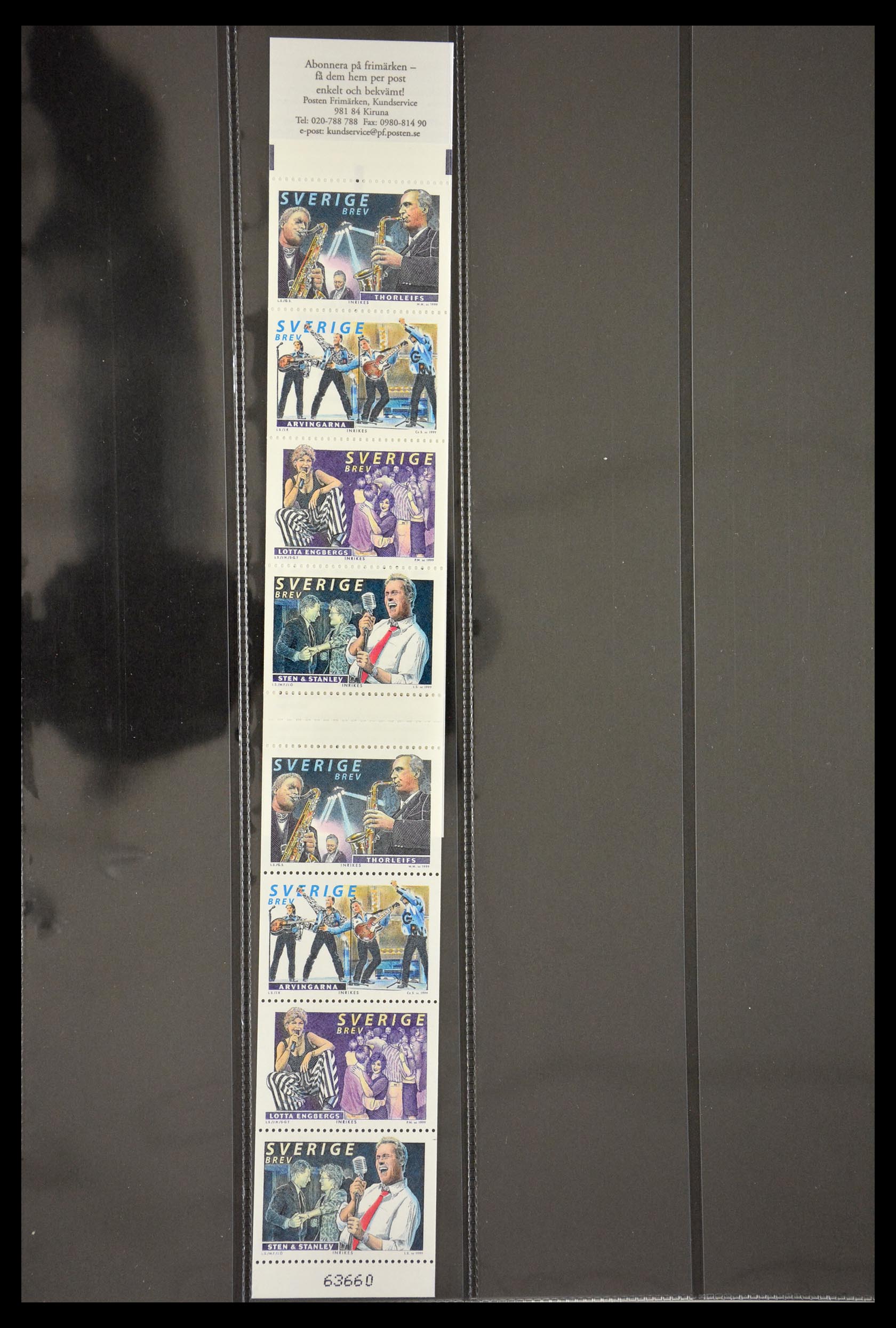 29368 127 - 29368 Sweden stamp booklets 1942-1996.