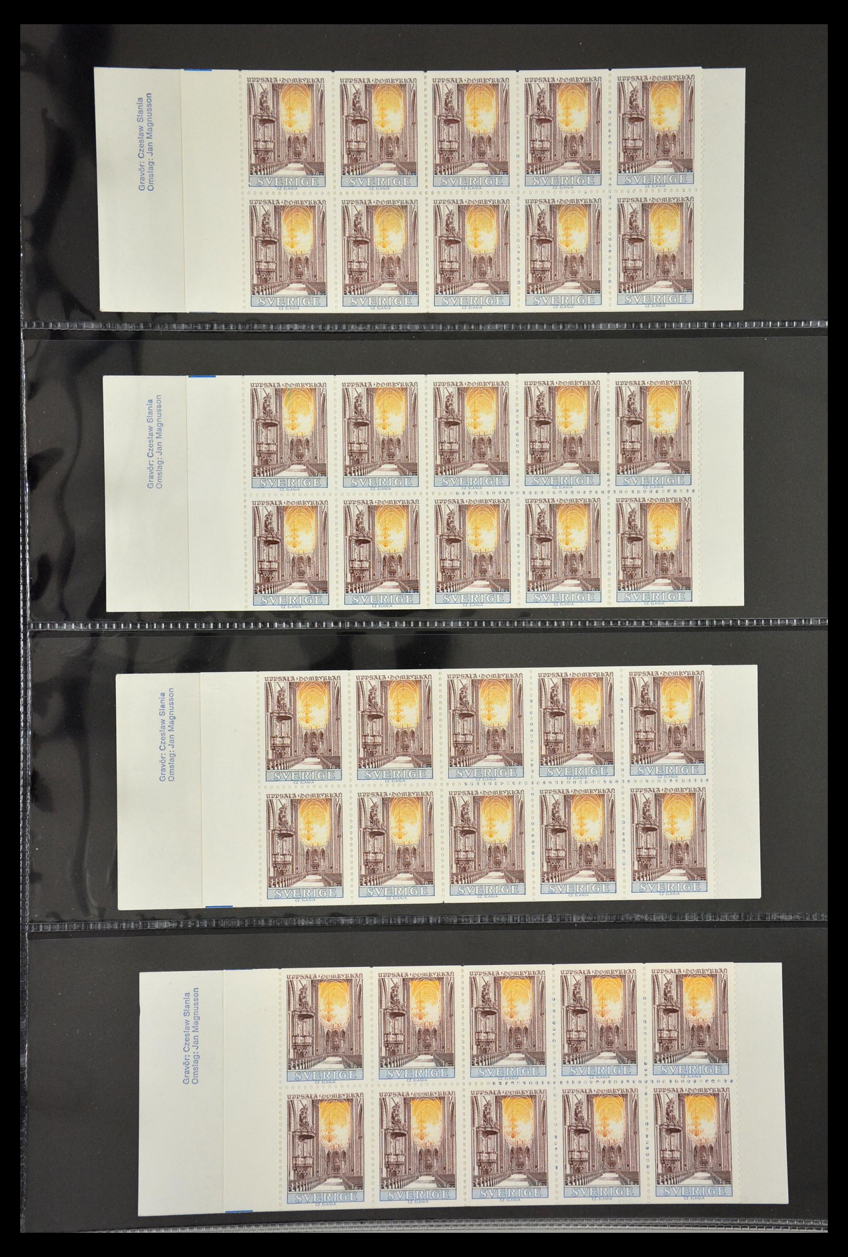 29368 135 - 29368 Zweden postzegelboekjes 1942-1996.
