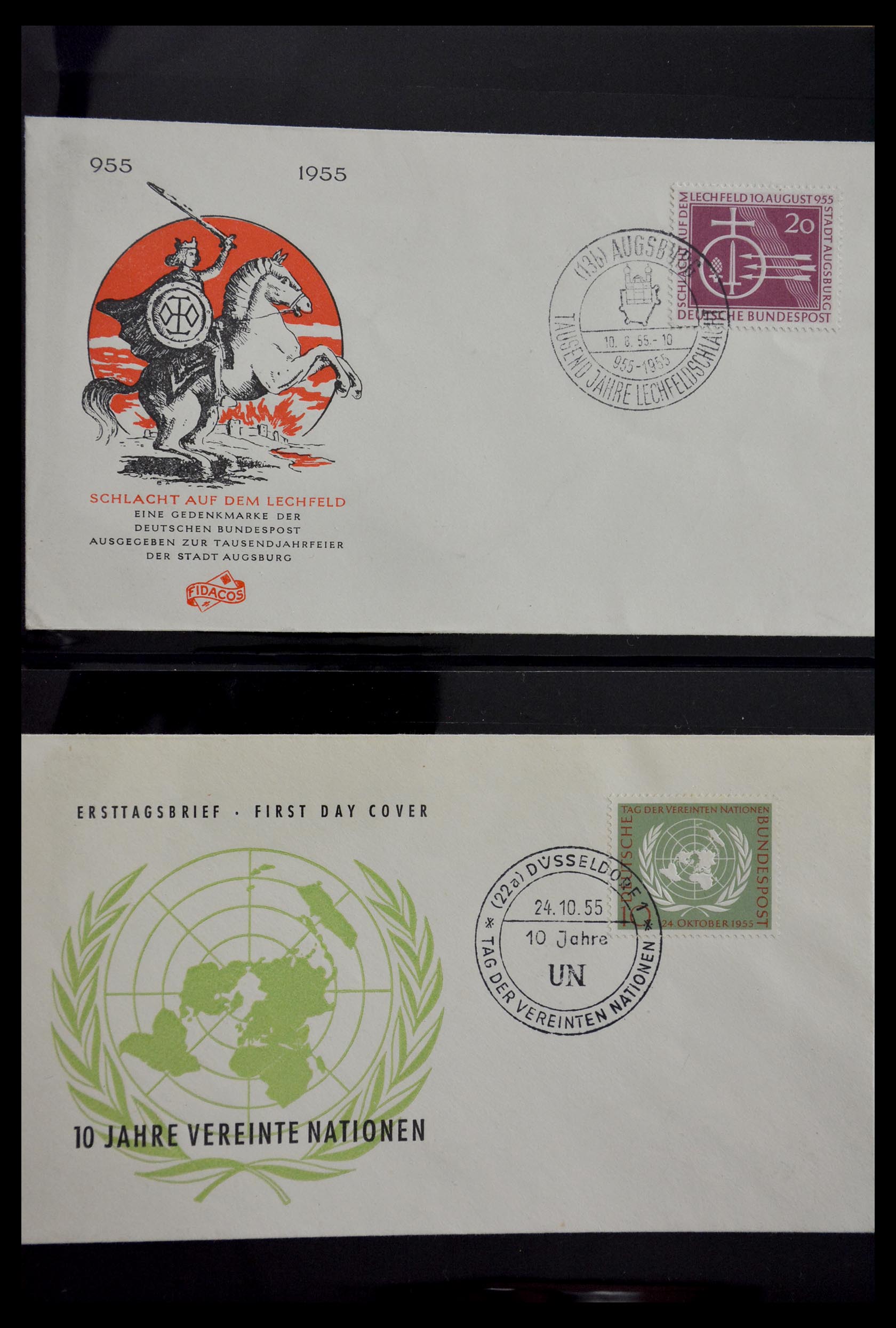 29382 012 - 29382 Duitsland brieven en FDC's 1936-1965.
