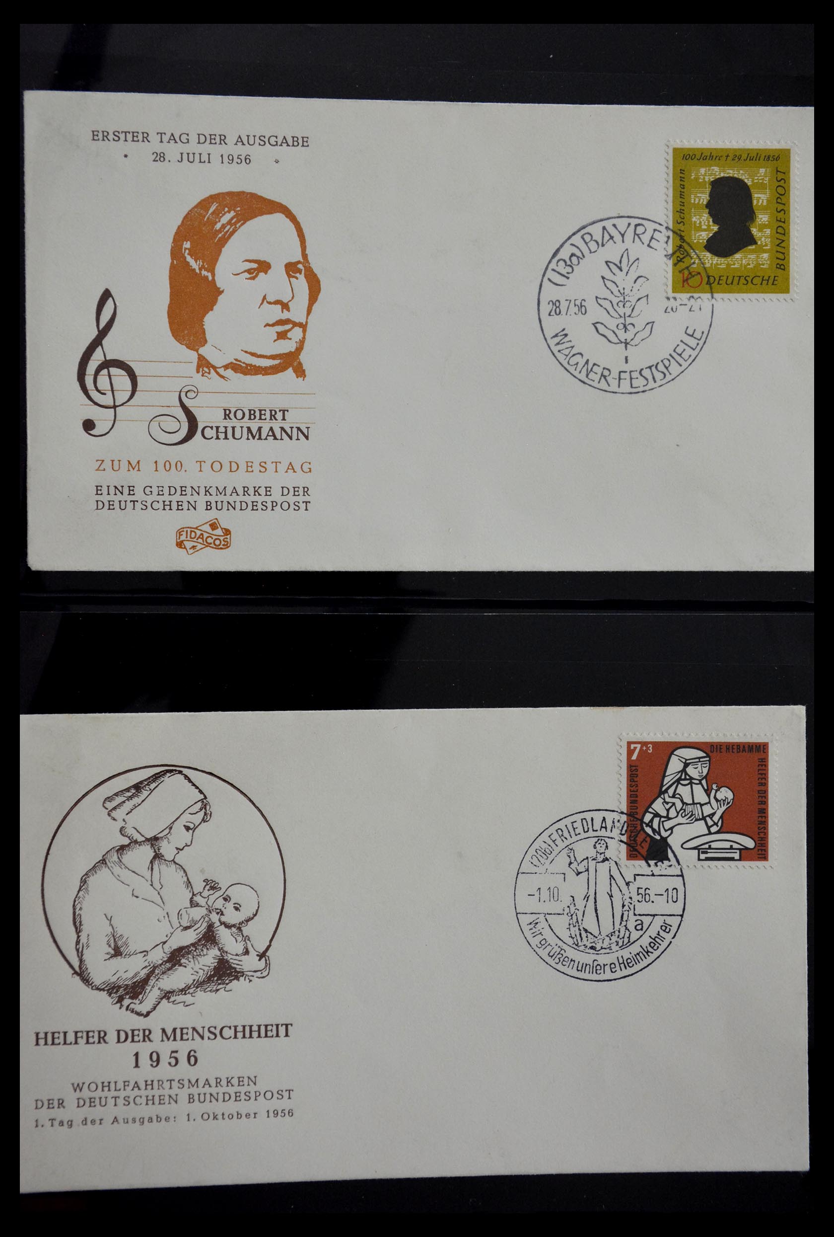 29382 014 - 29382 Duitsland brieven en FDC's 1936-1965.