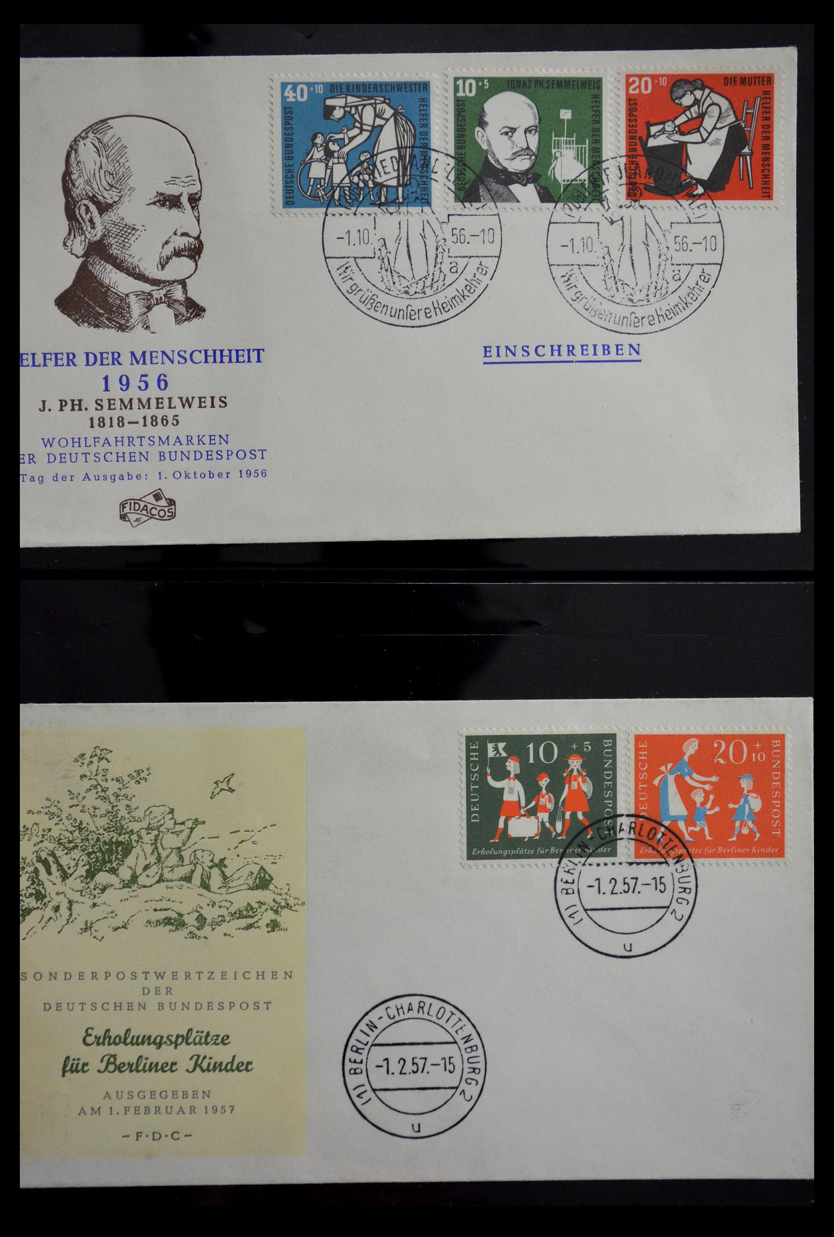29382 015 - 29382 Germany covers and FDC's 1936-1965.