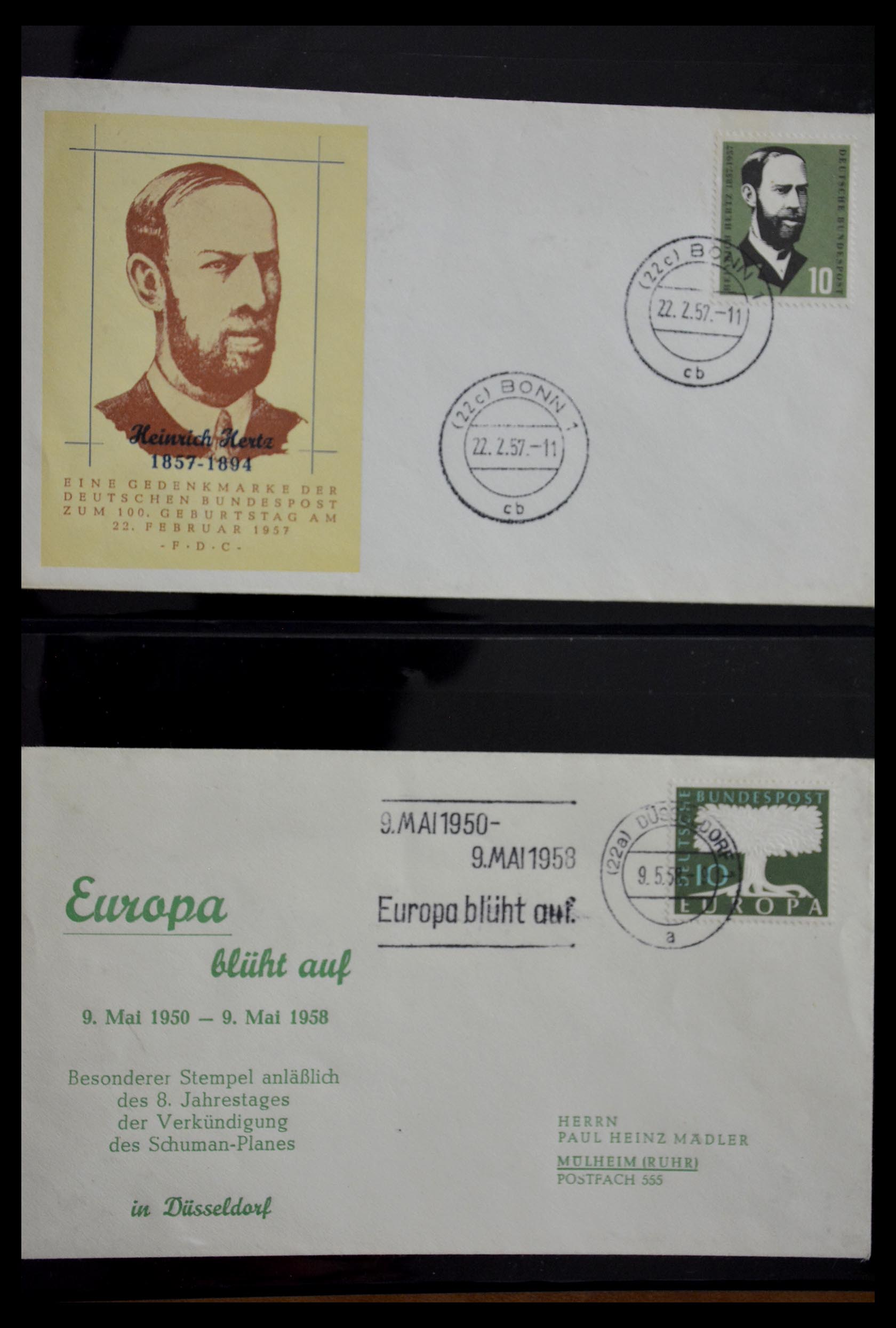 29382 016 - 29382 Germany covers and FDC's 1936-1965.