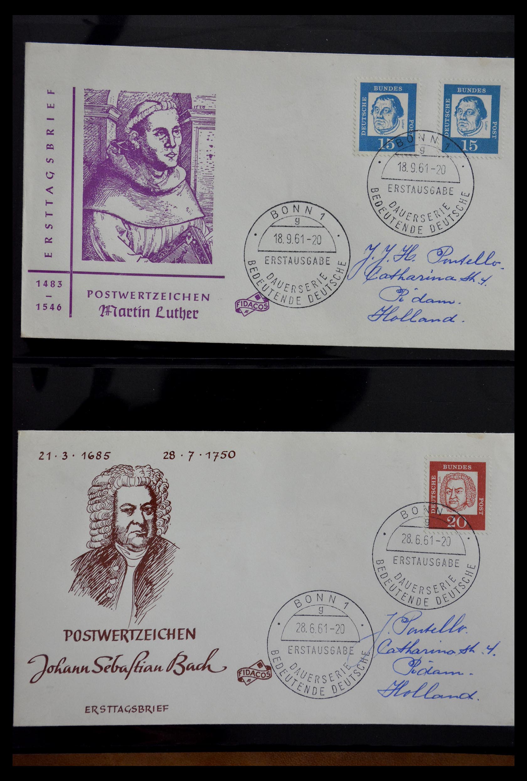 29382 022 - 29382 Germany covers and FDC's 1936-1965.