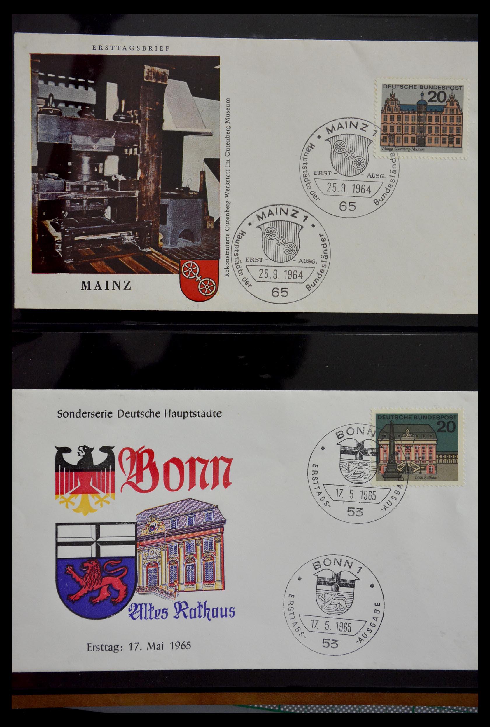 29382 030 - 29382 Germany covers and FDC's 1936-1965.