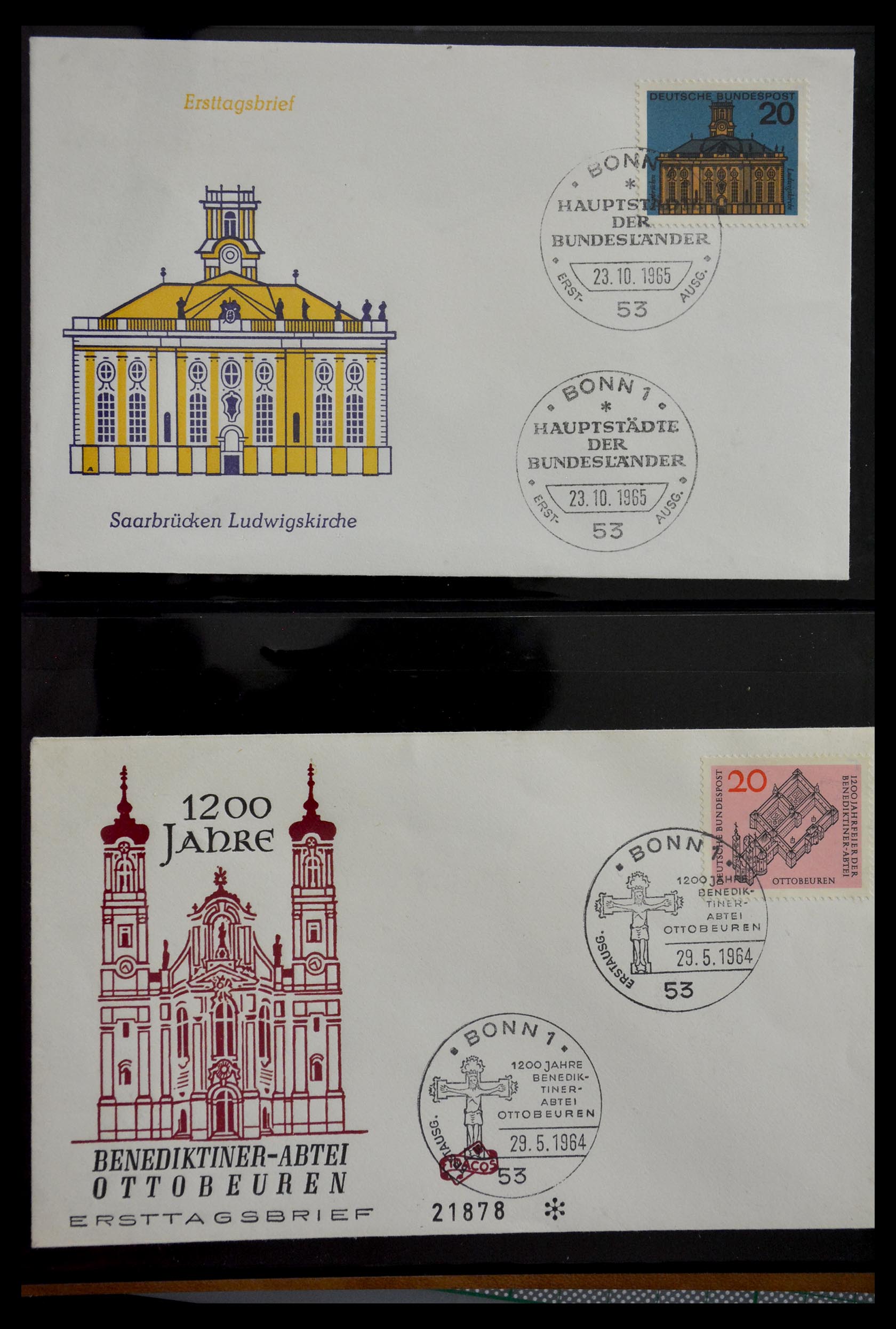 29382 032 - 29382 Germany covers and FDC's 1936-1965.