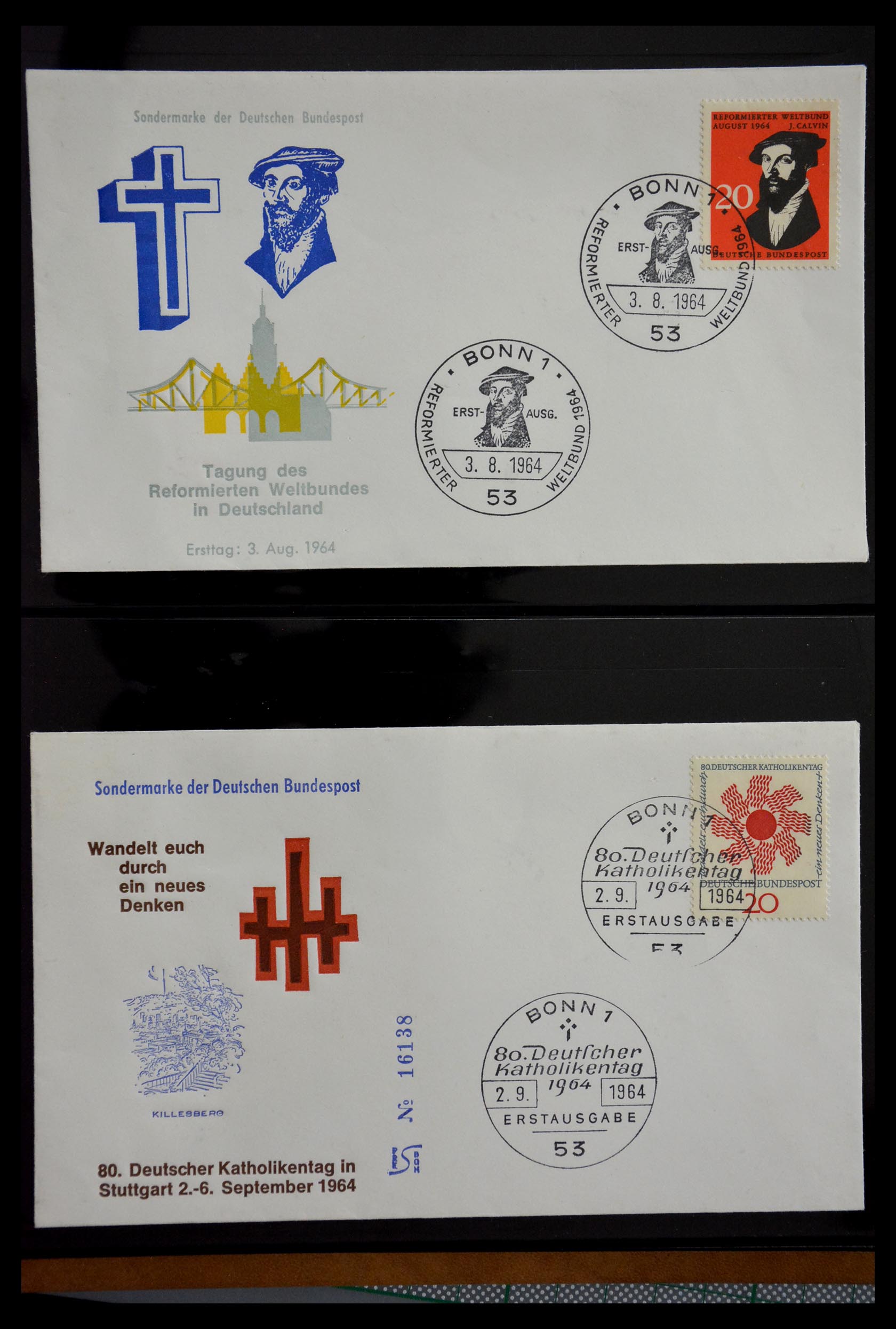 29382 035 - 29382 Germany covers and FDC's 1936-1965.