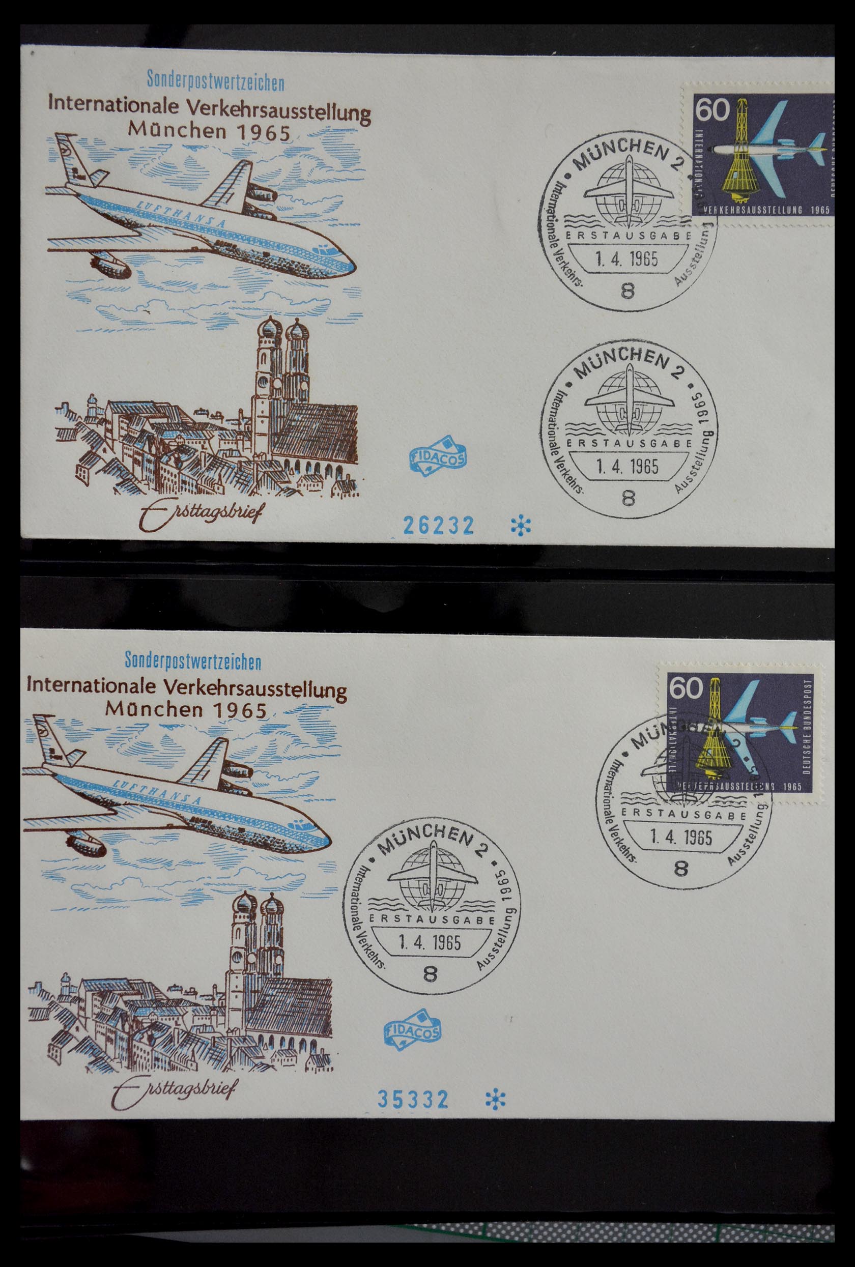29382 038 - 29382 Germany covers and FDC's 1936-1965.