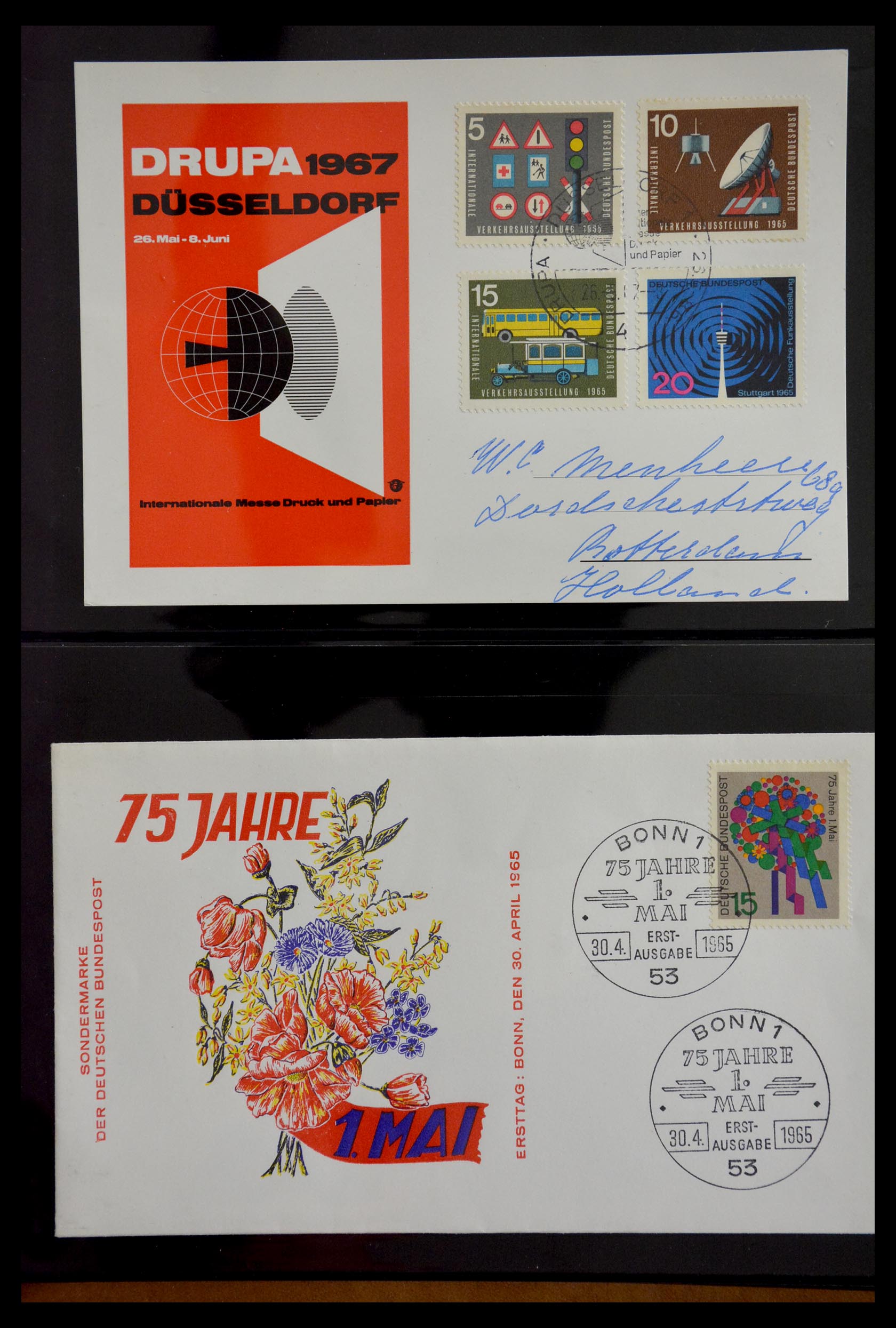 29382 039 - 29382 Germany covers and FDC's 1936-1965.