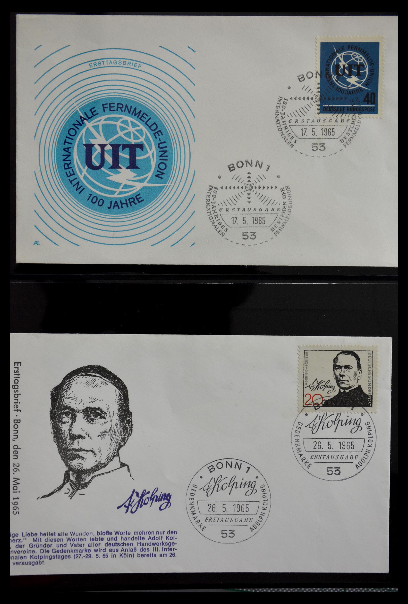 29382 040 - 29382 Germany covers and FDC's 1936-1965.
