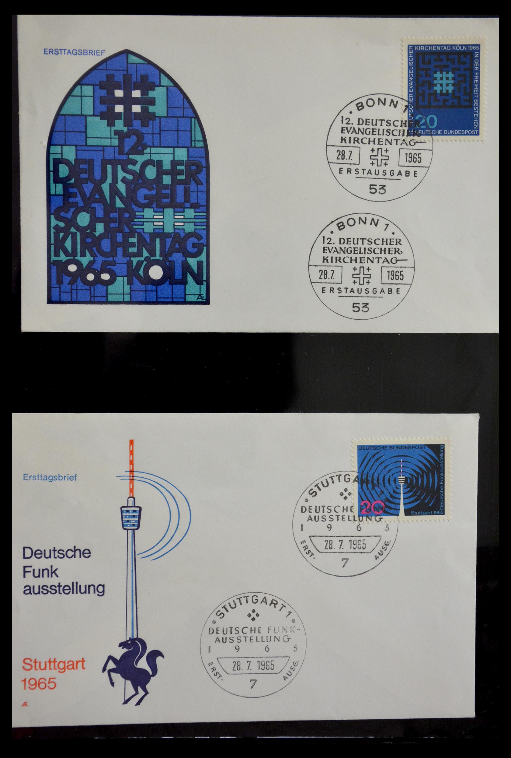 29382 042 - 29382 Duitsland brieven en FDC's 1936-1965.