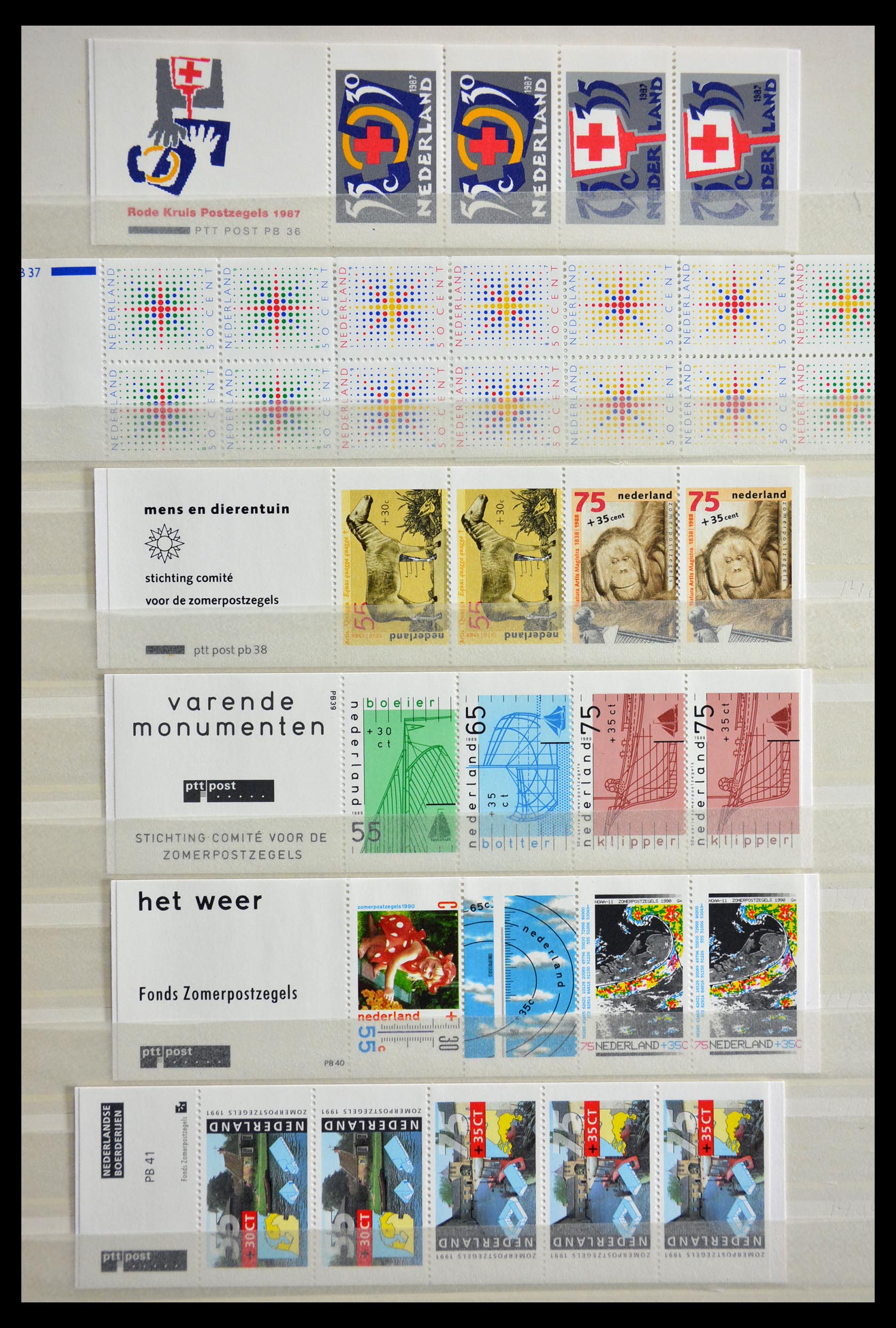 29387 014 - 29387 Netherlands stamp booklets 1964-2014.