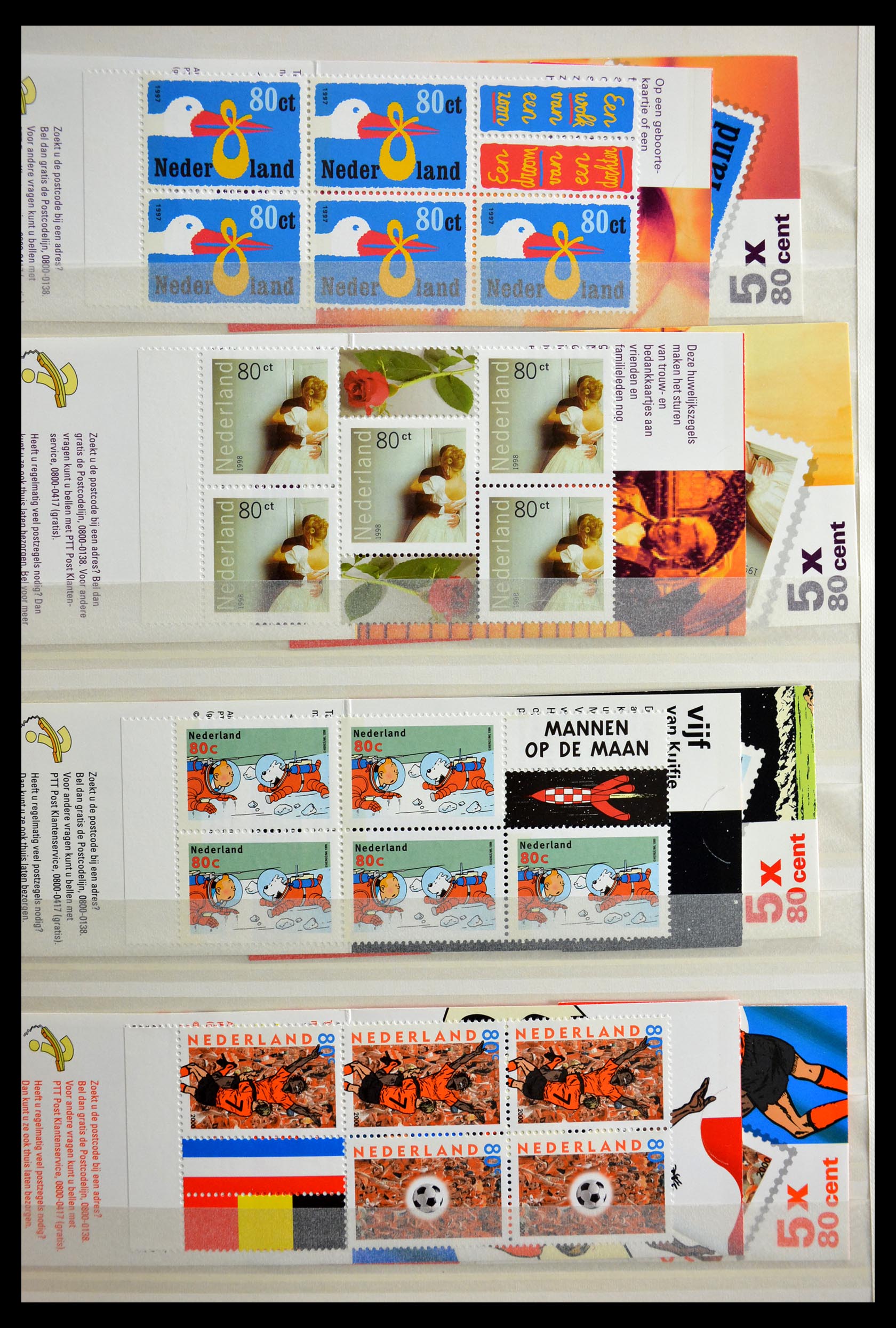 29387 021 - 29387 Netherlands stamp booklets 1964-2014.