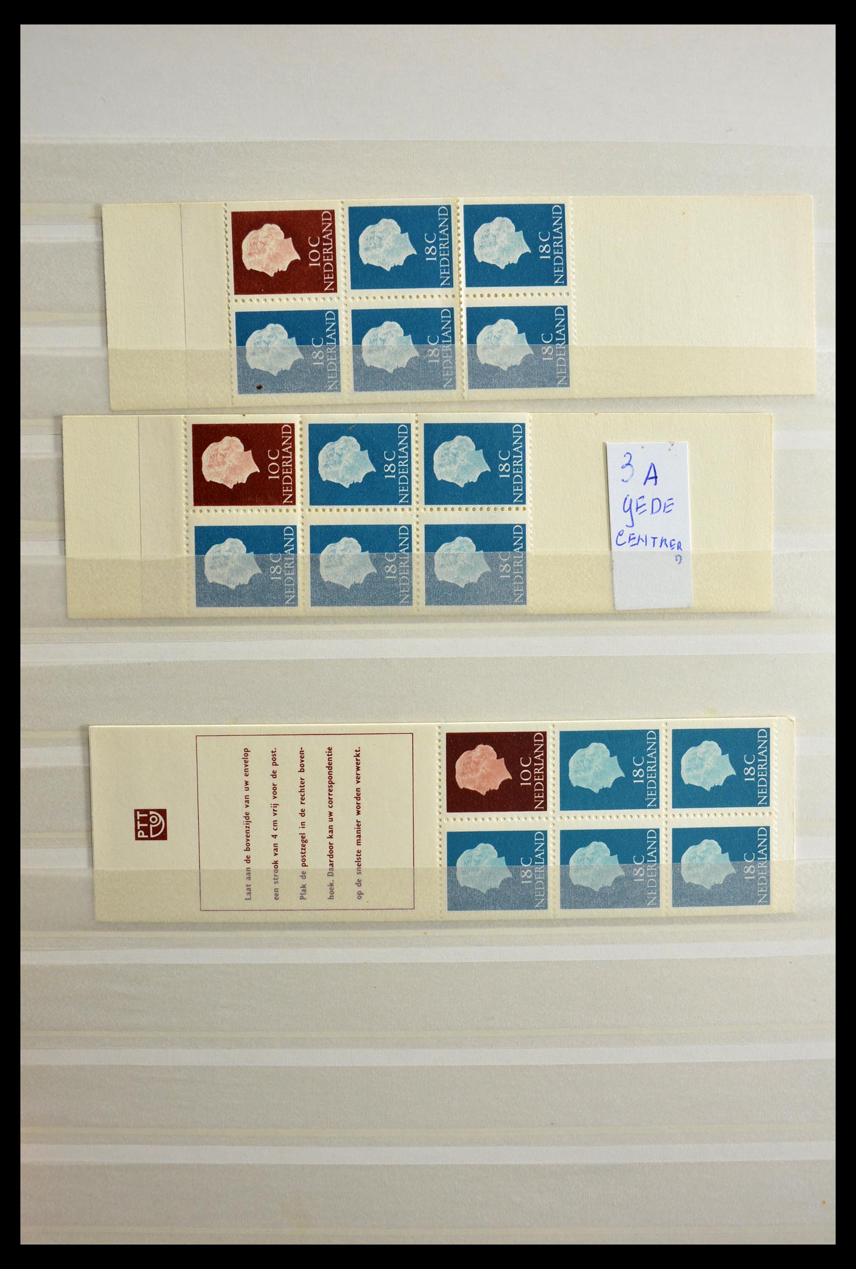 29387 030 - 29387 Netherlands stamp booklets 1964-2014.