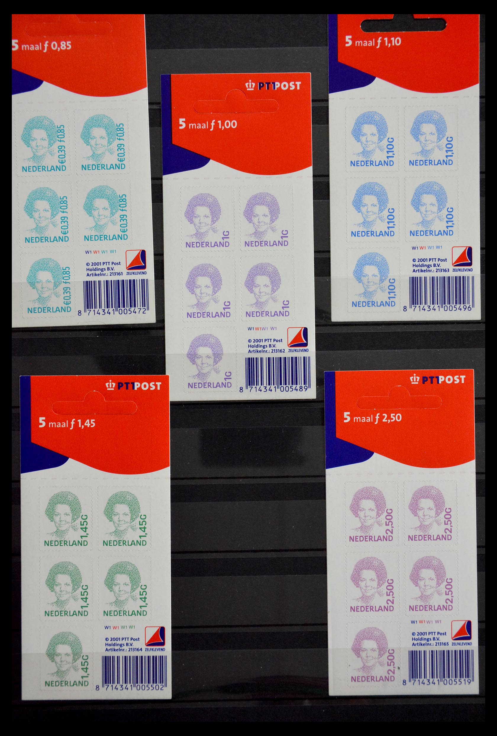 29387 031 - 29387 Netherlands stamp booklets 1964-2014.