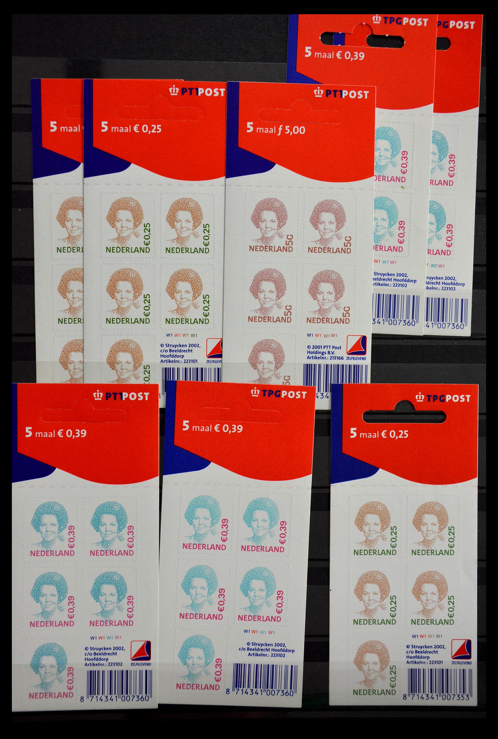 29387 032 - 29387 Netherlands stamp booklets 1964-2014.