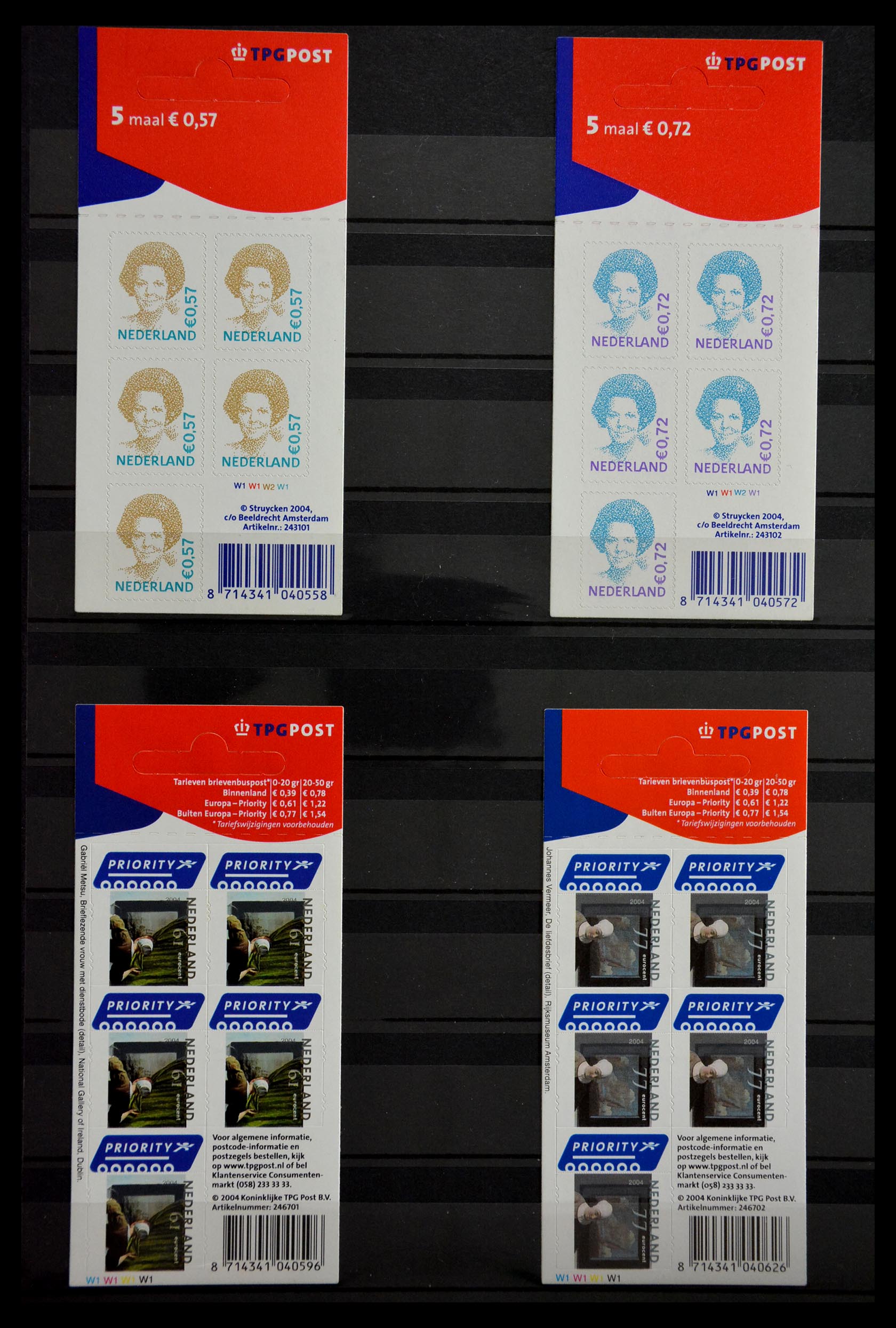 29387 036 - 29387 Netherlands stamp booklets 1964-2014.