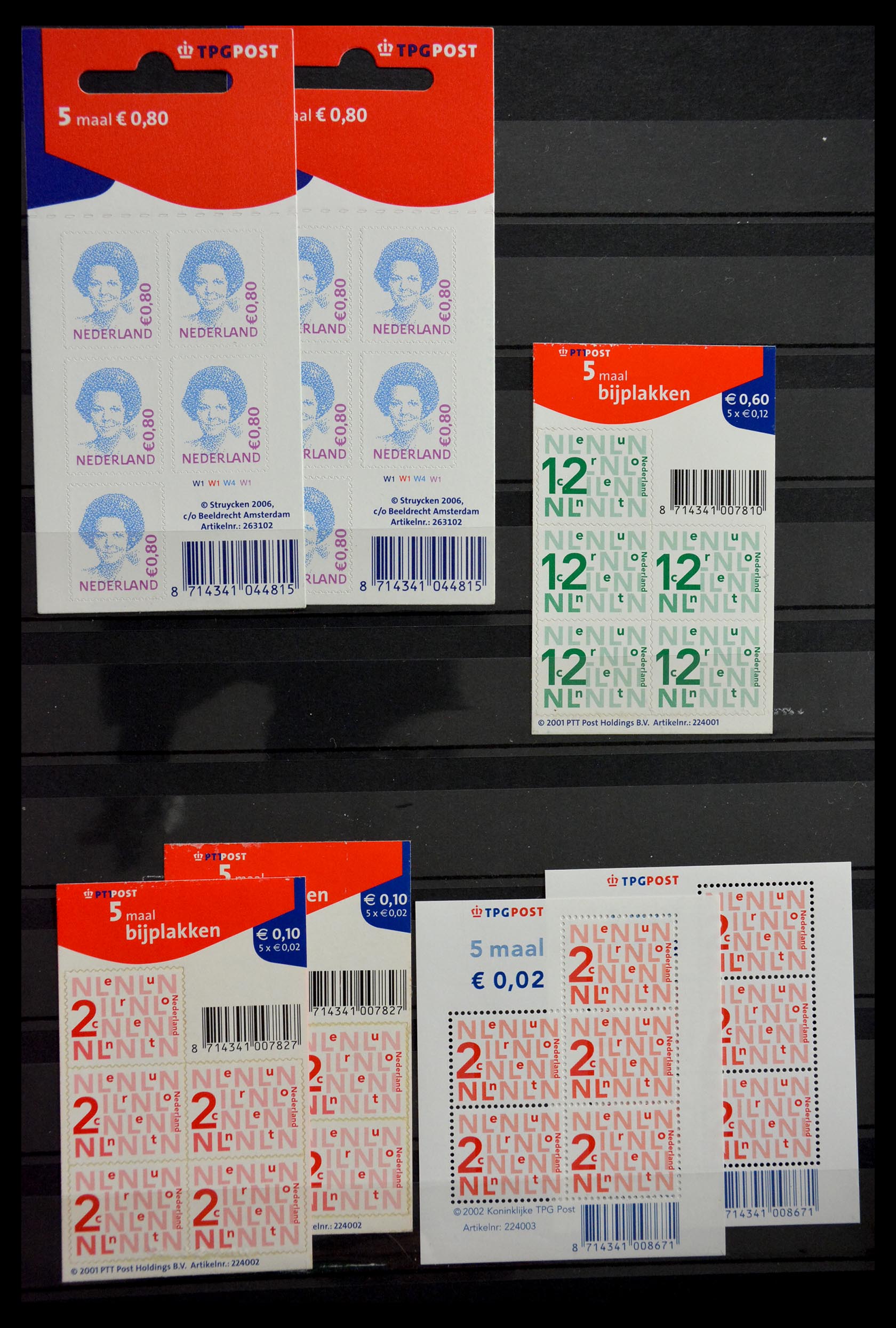 29387 042 - 29387 Netherlands stamp booklets 1964-2014.