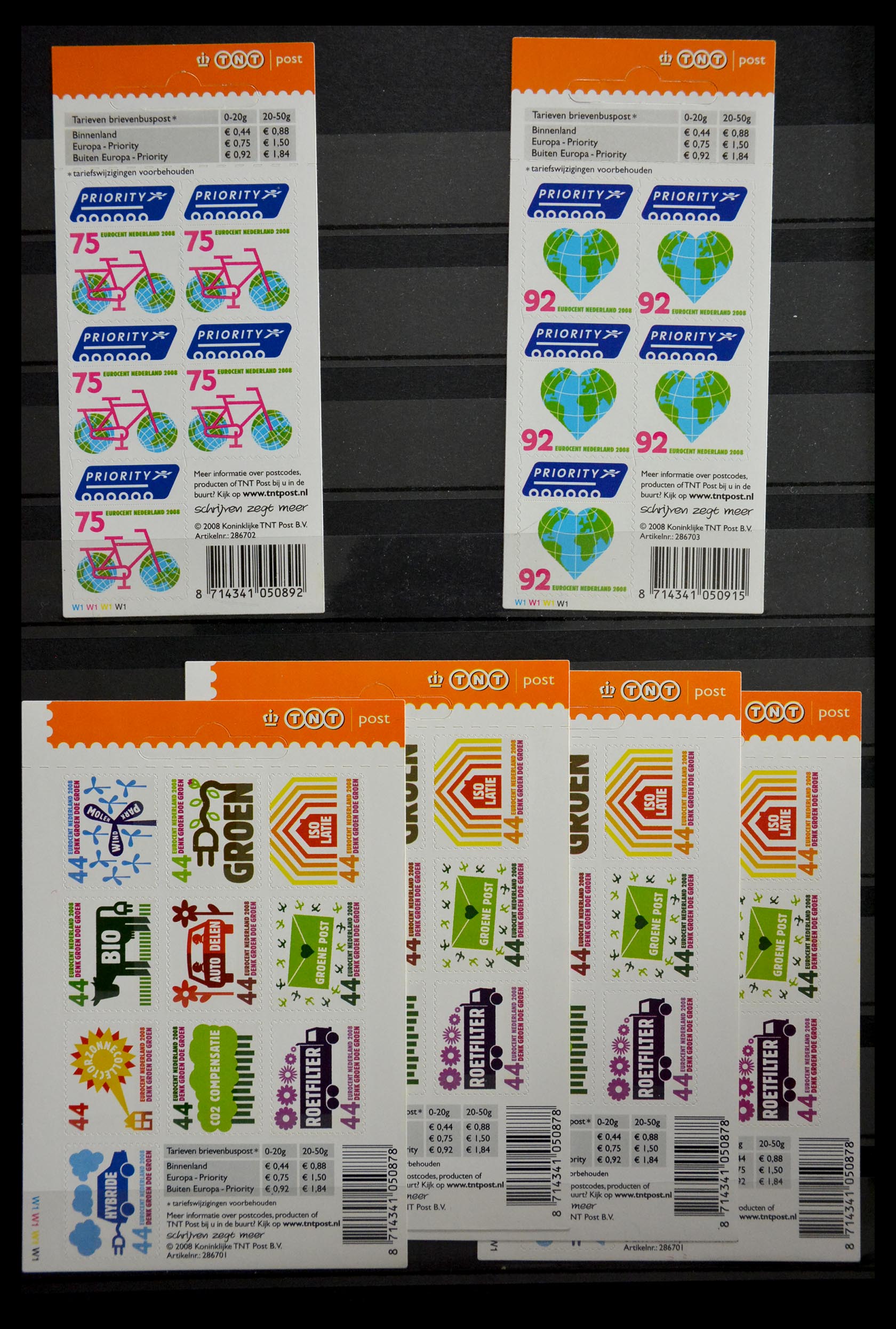 29387 050 - 29387 Netherlands stamp booklets 1964-2014.