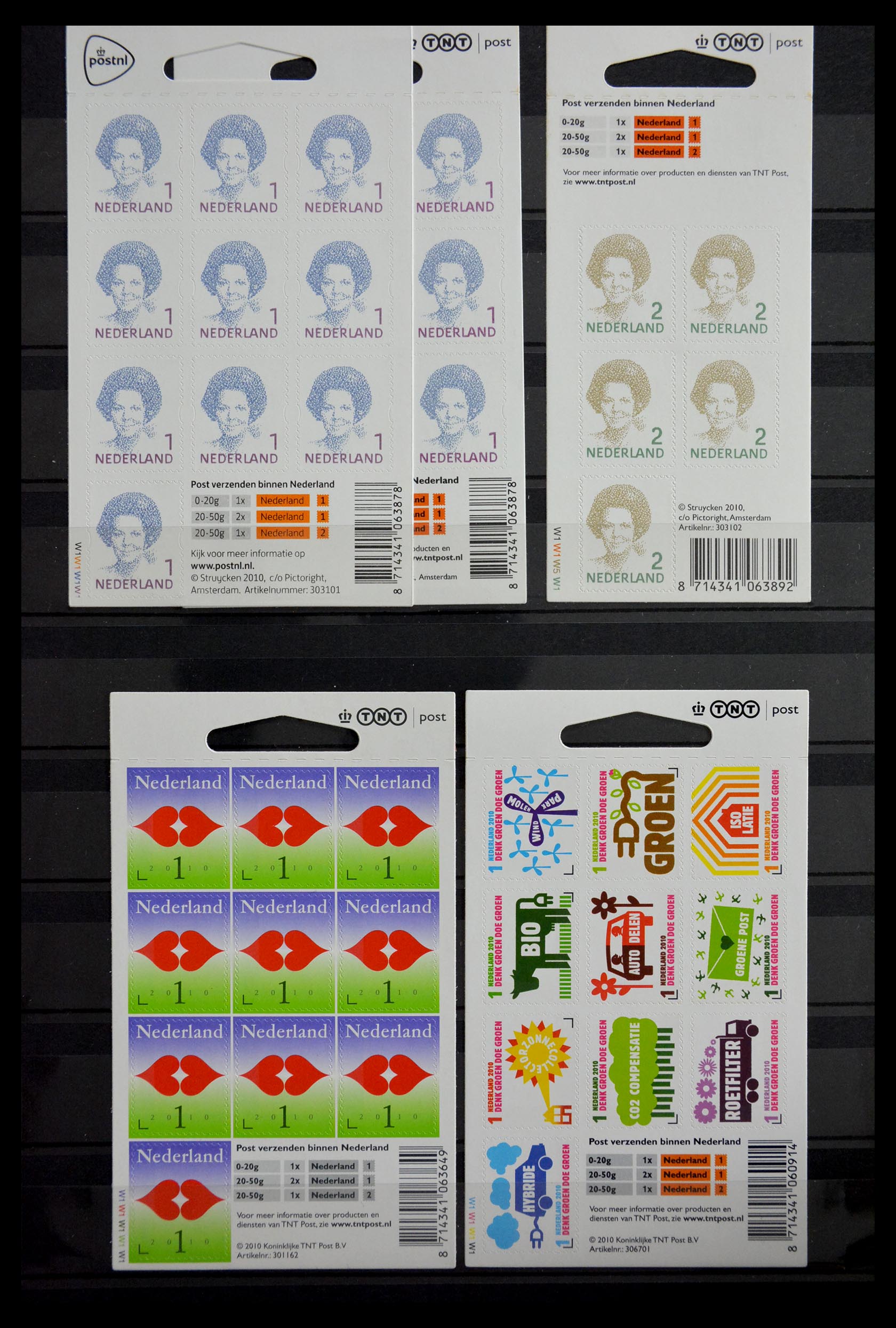 29387 054 - 29387 Netherlands stamp booklets 1964-2014.