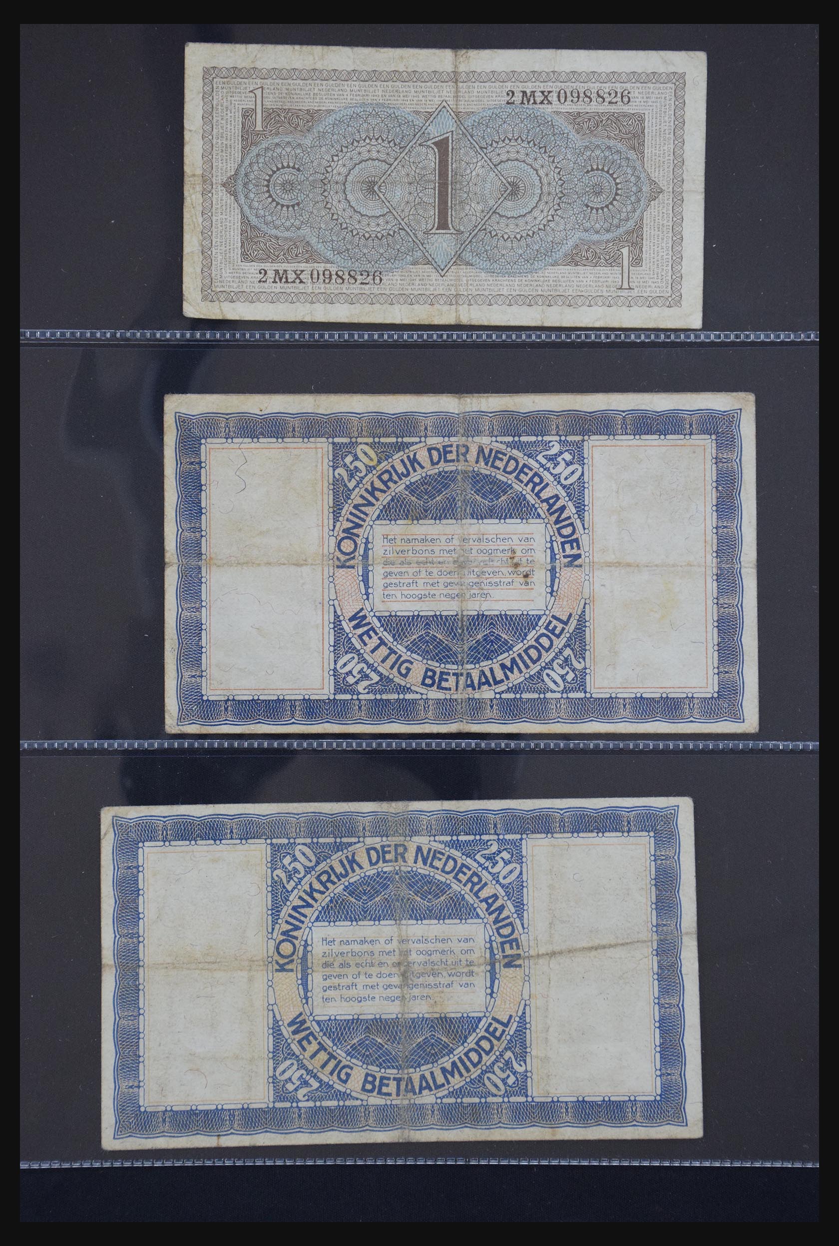29404 004 - 29404 Netherlands banknotes 1924-1997.
