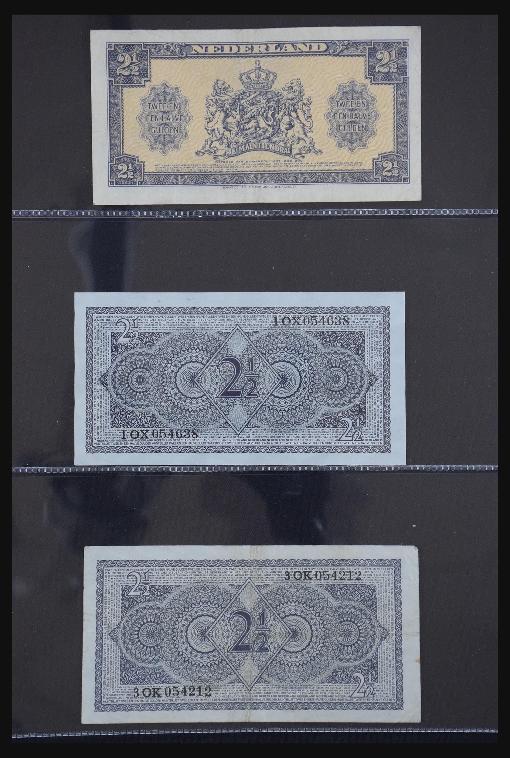 29404 006 - 29404 Netherlands banknotes 1924-1997.