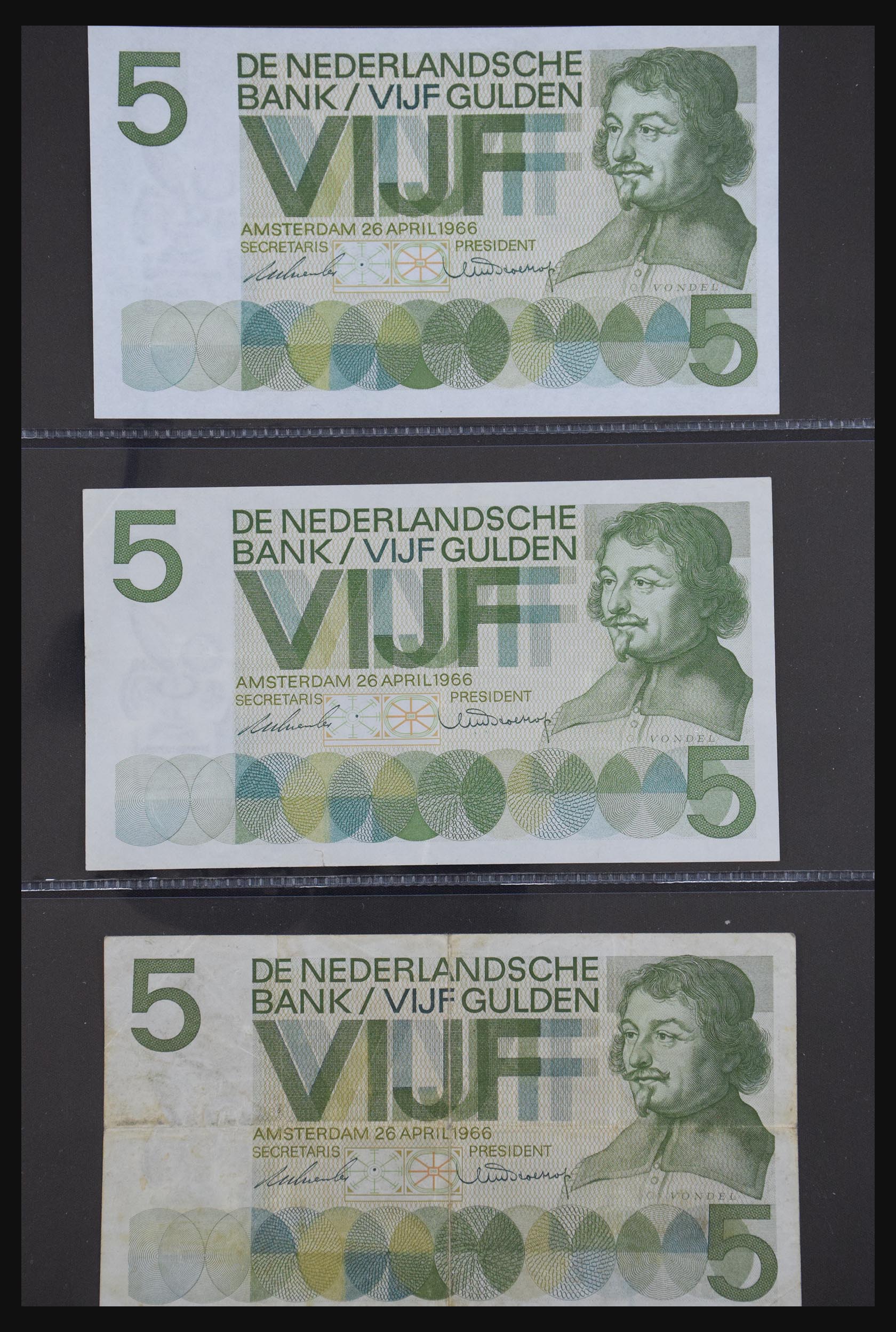 29404 009 - 29404 Netherlands banknotes 1924-1997.