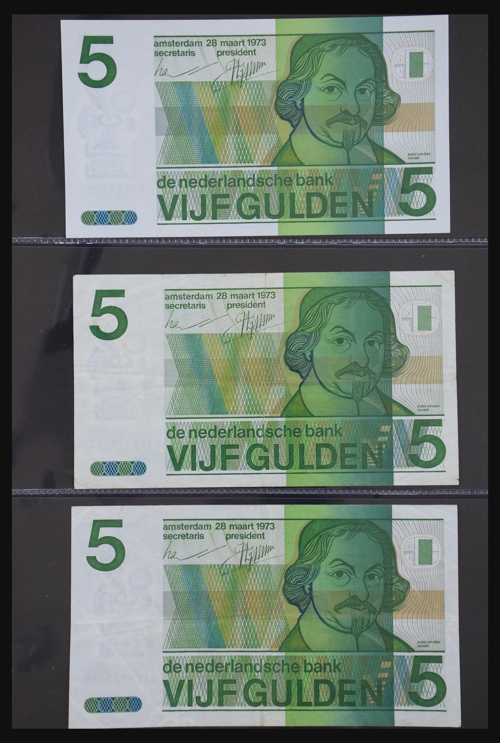 29404 011 - 29404 Netherlands banknotes 1924-1997.