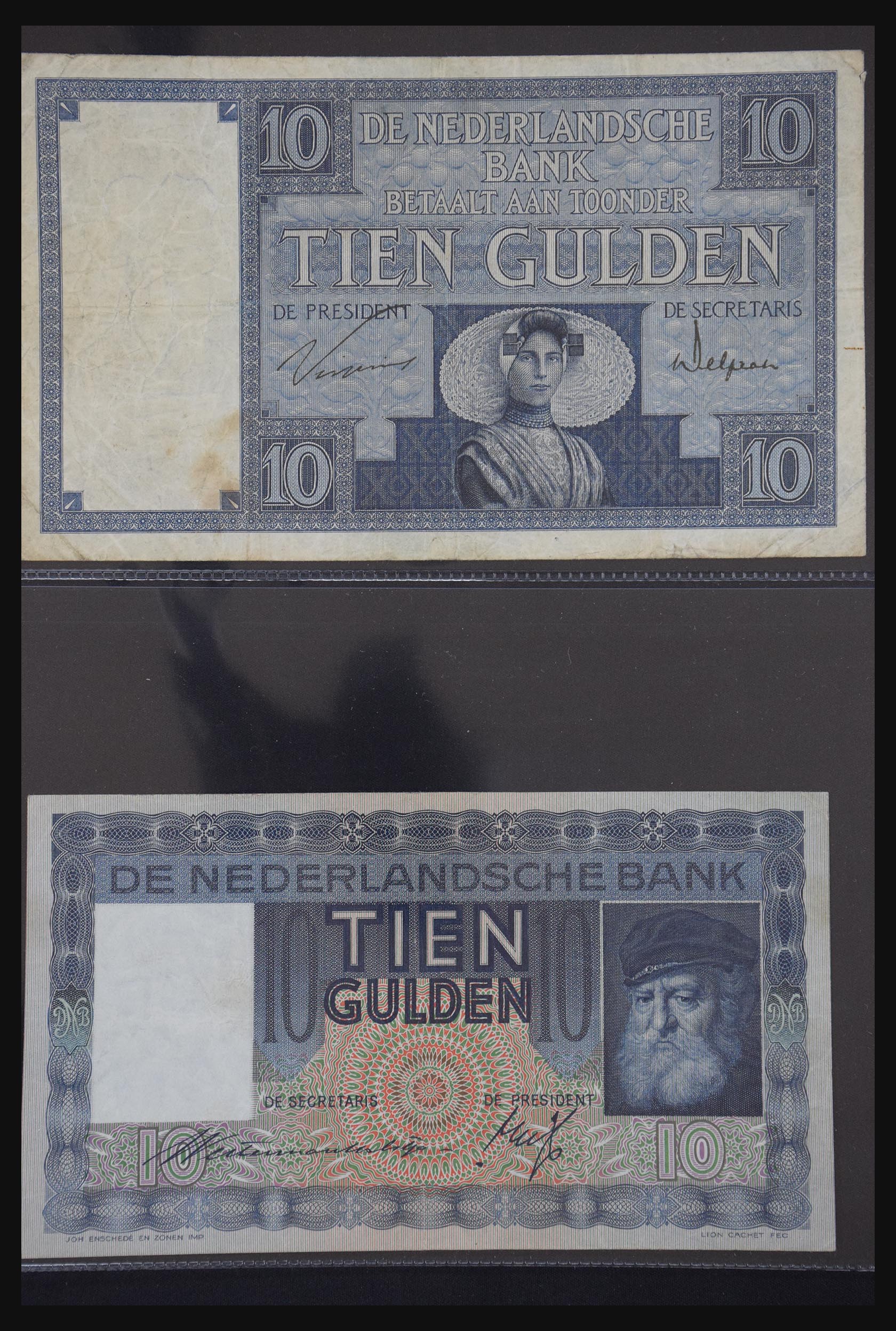 29404 013 - 29404 Netherlands banknotes 1924-1997.
