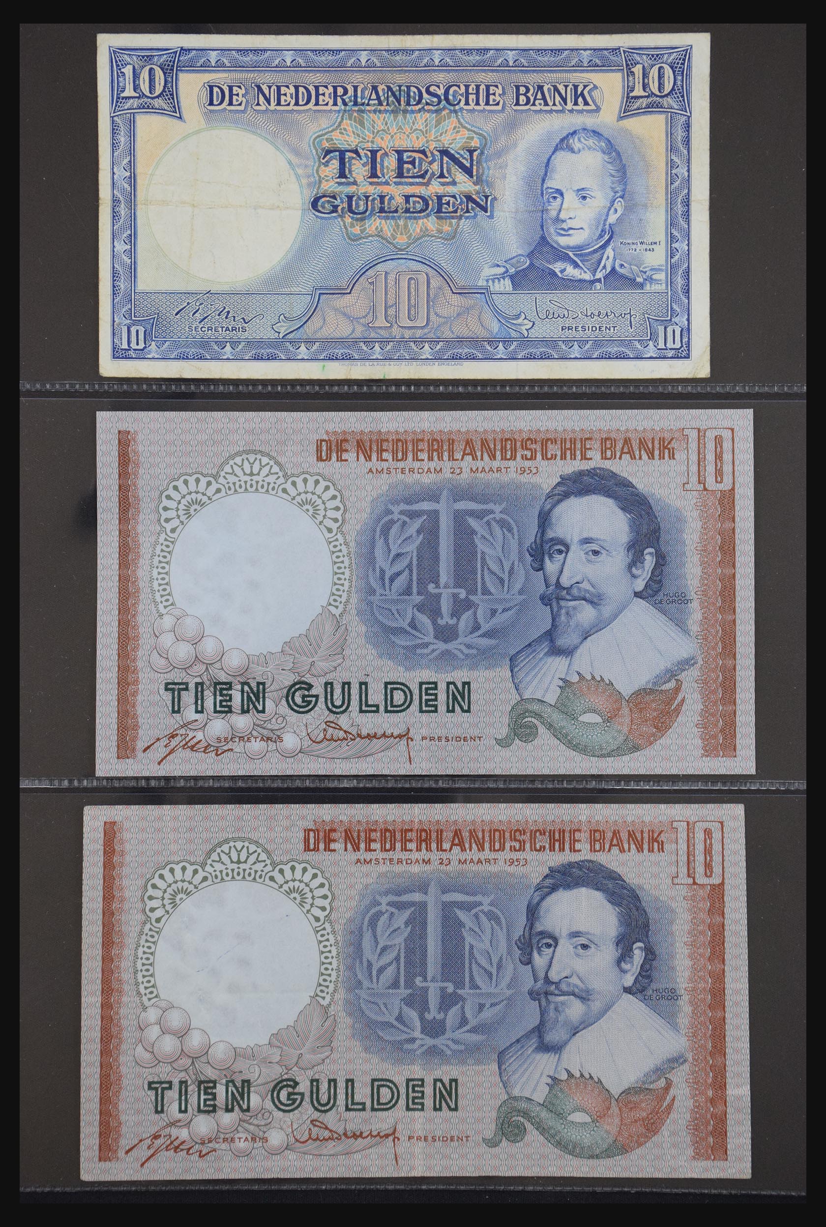 29404 019 - 29404 Nederland bankbiljetten 1924-1997.