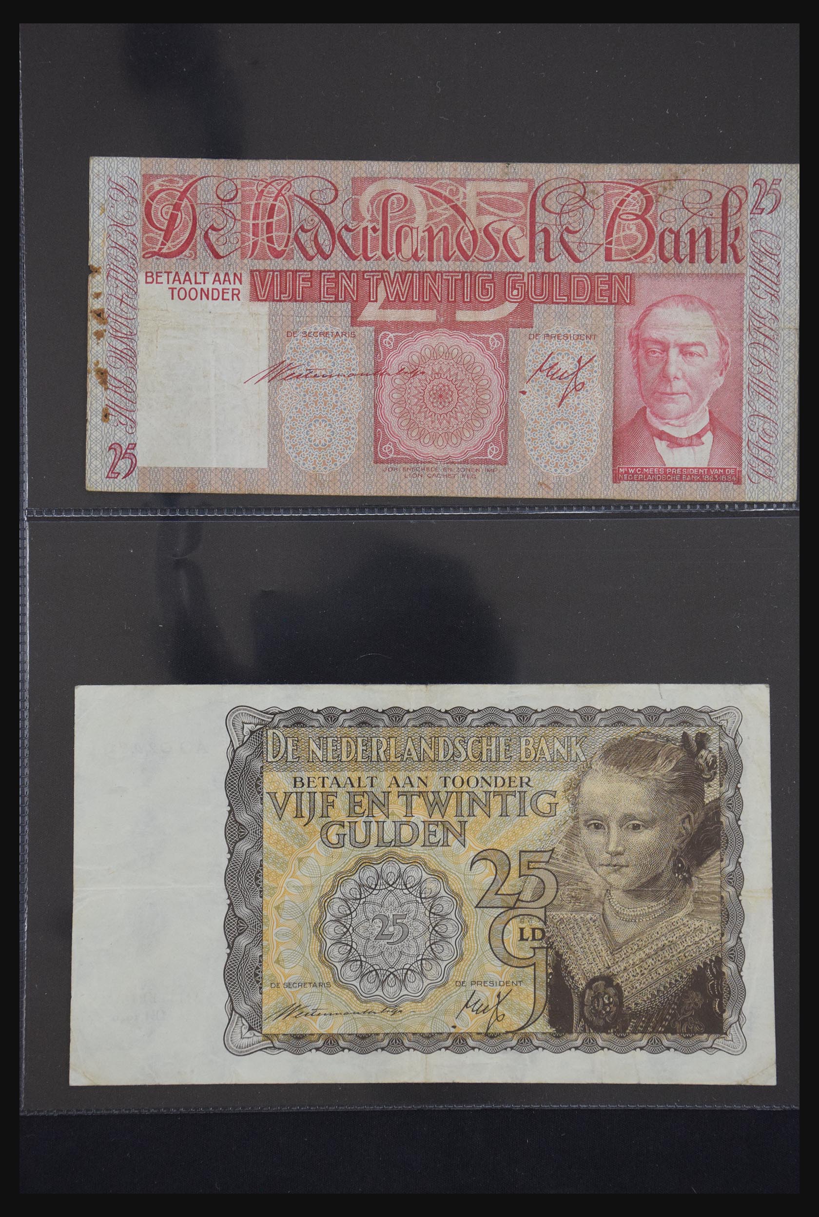 29404 027 - 29404 Netherlands banknotes 1924-1997.