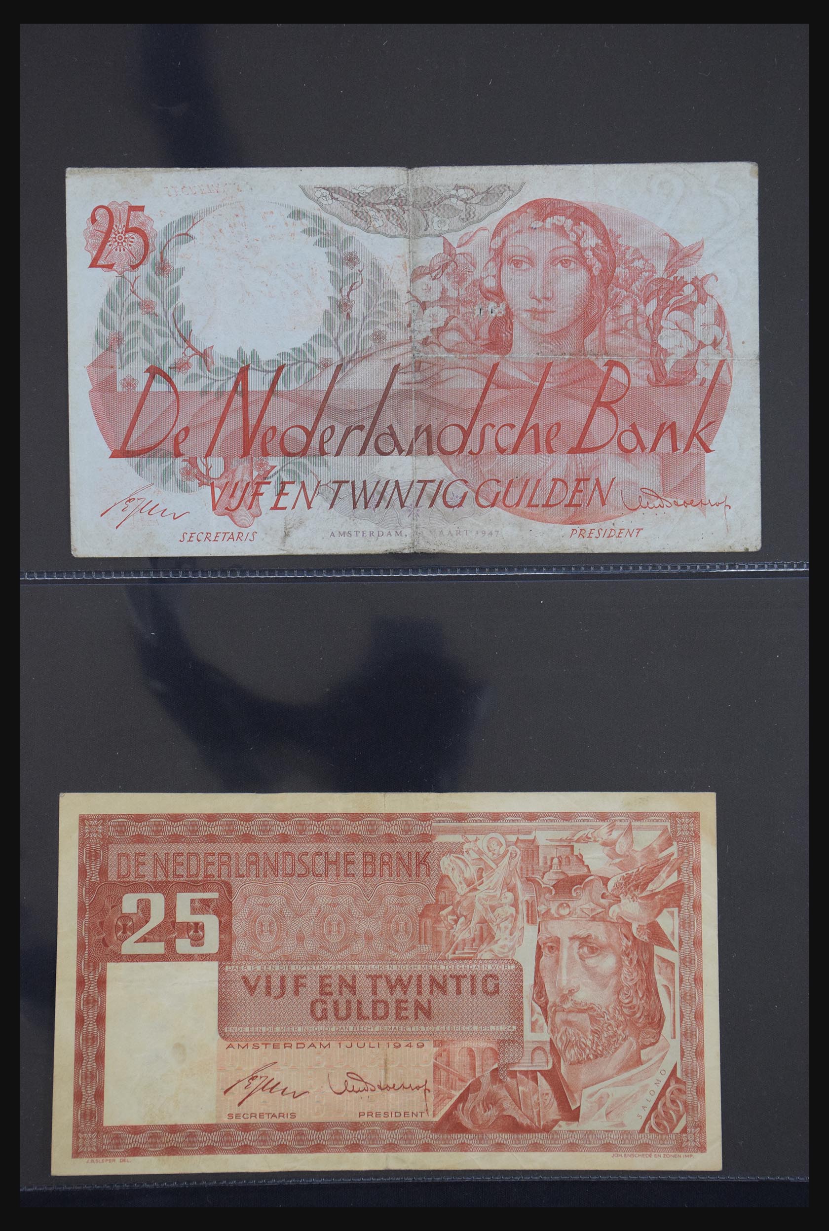 29404 031 - 29404 Netherlands banknotes 1924-1997.
