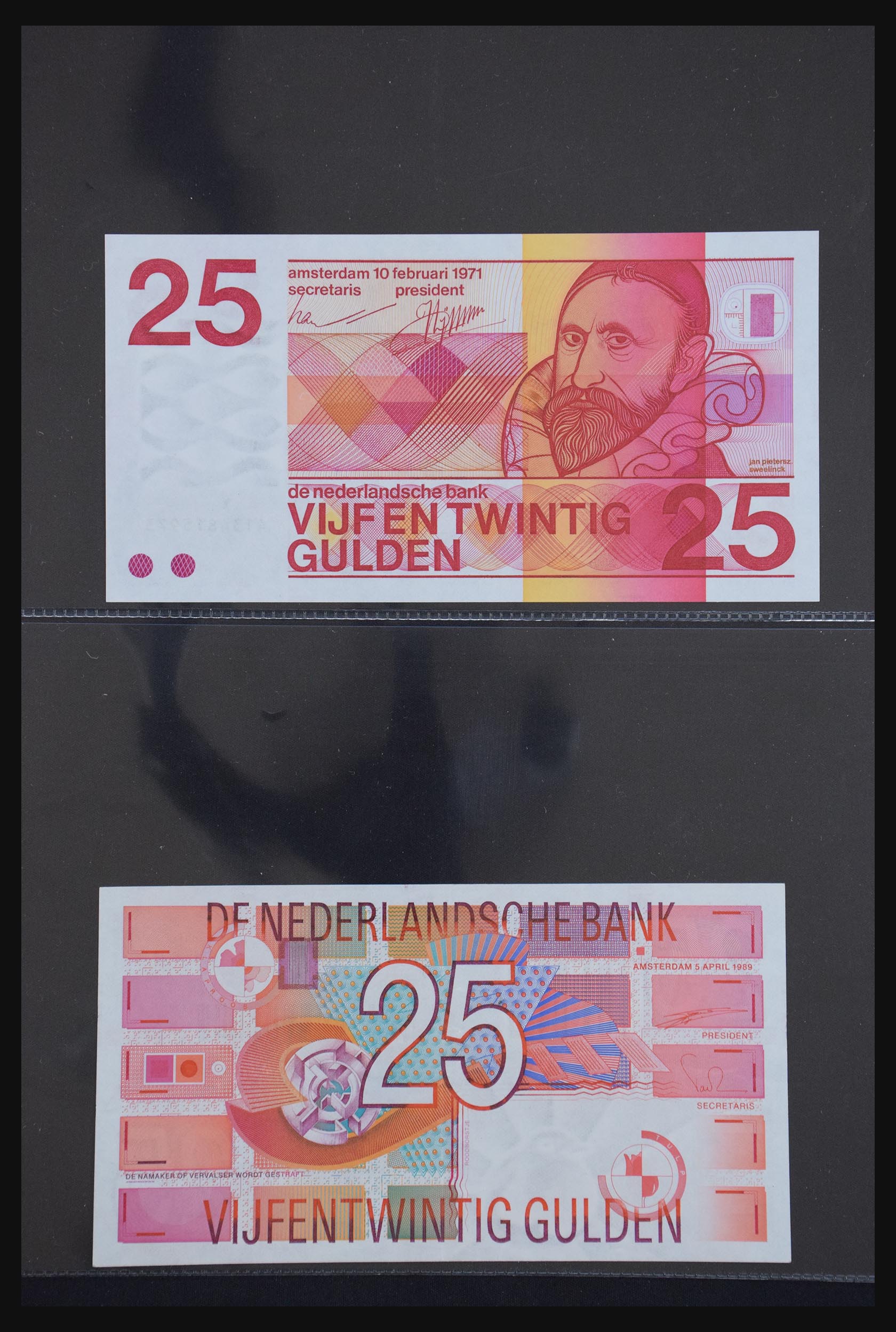 29404 035 - 29404 Netherlands banknotes 1924-1997.