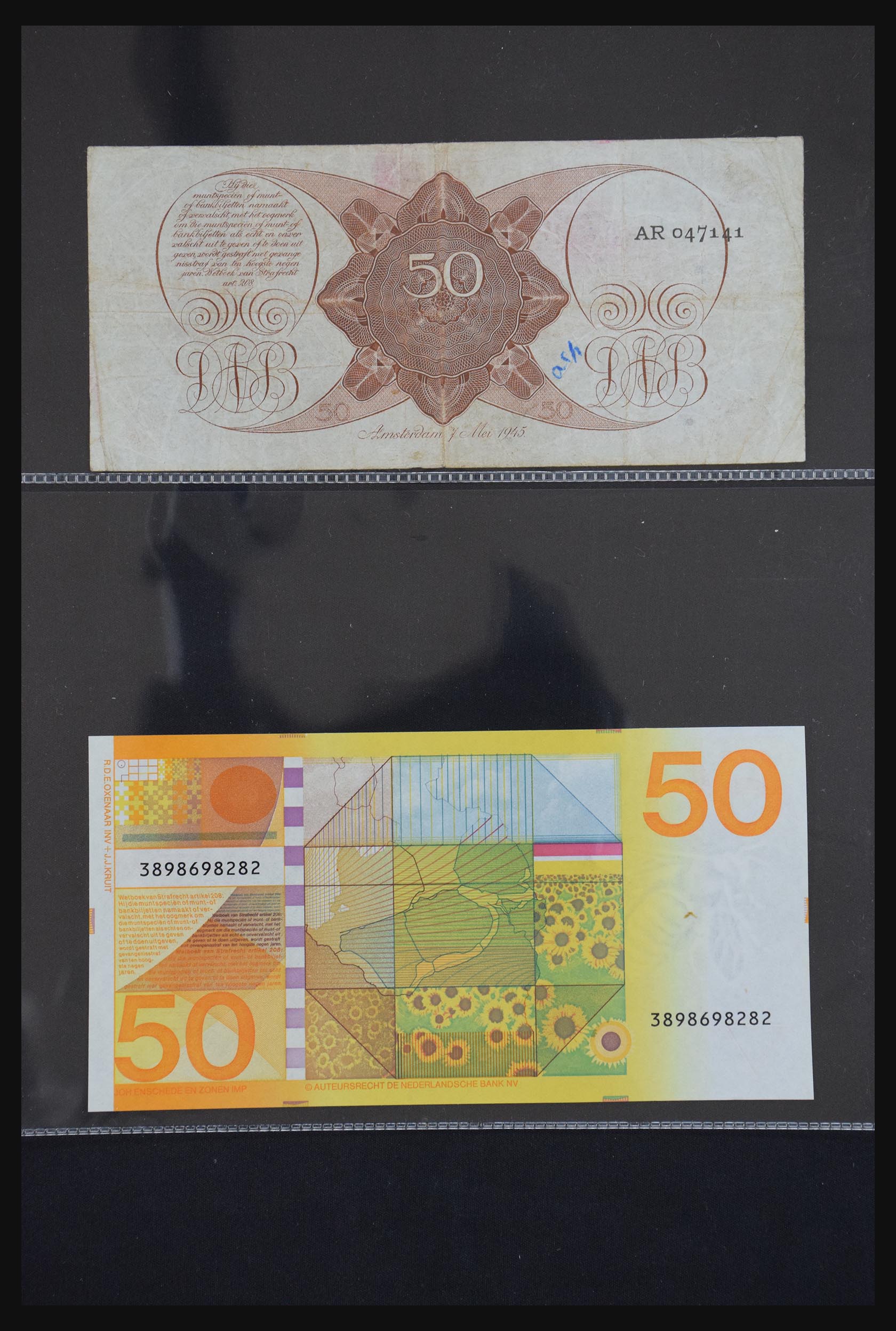 29404 040 - 29404 Netherlands banknotes 1924-1997.