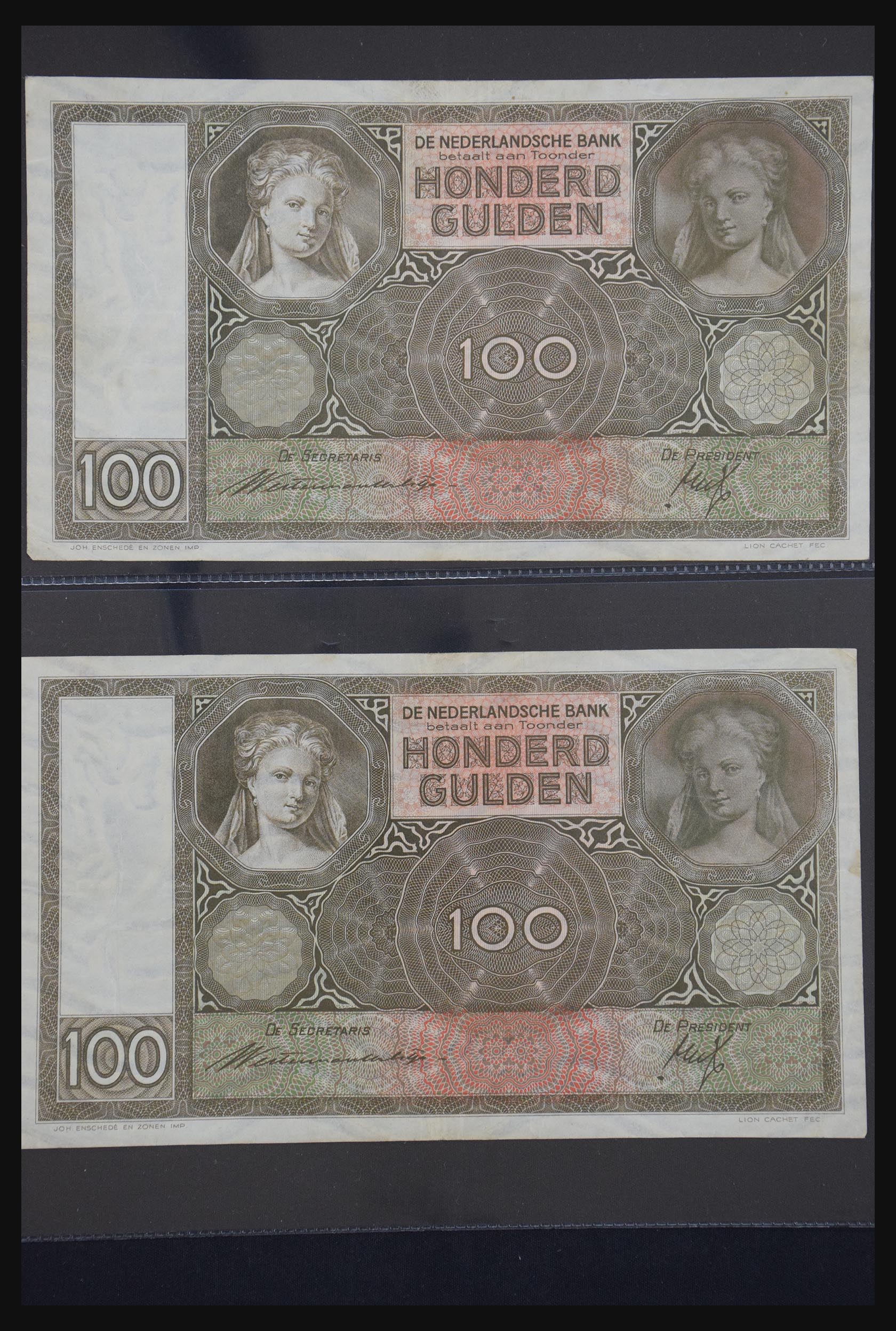 29404 041 - 29404 Netherlands banknotes 1924-1997.