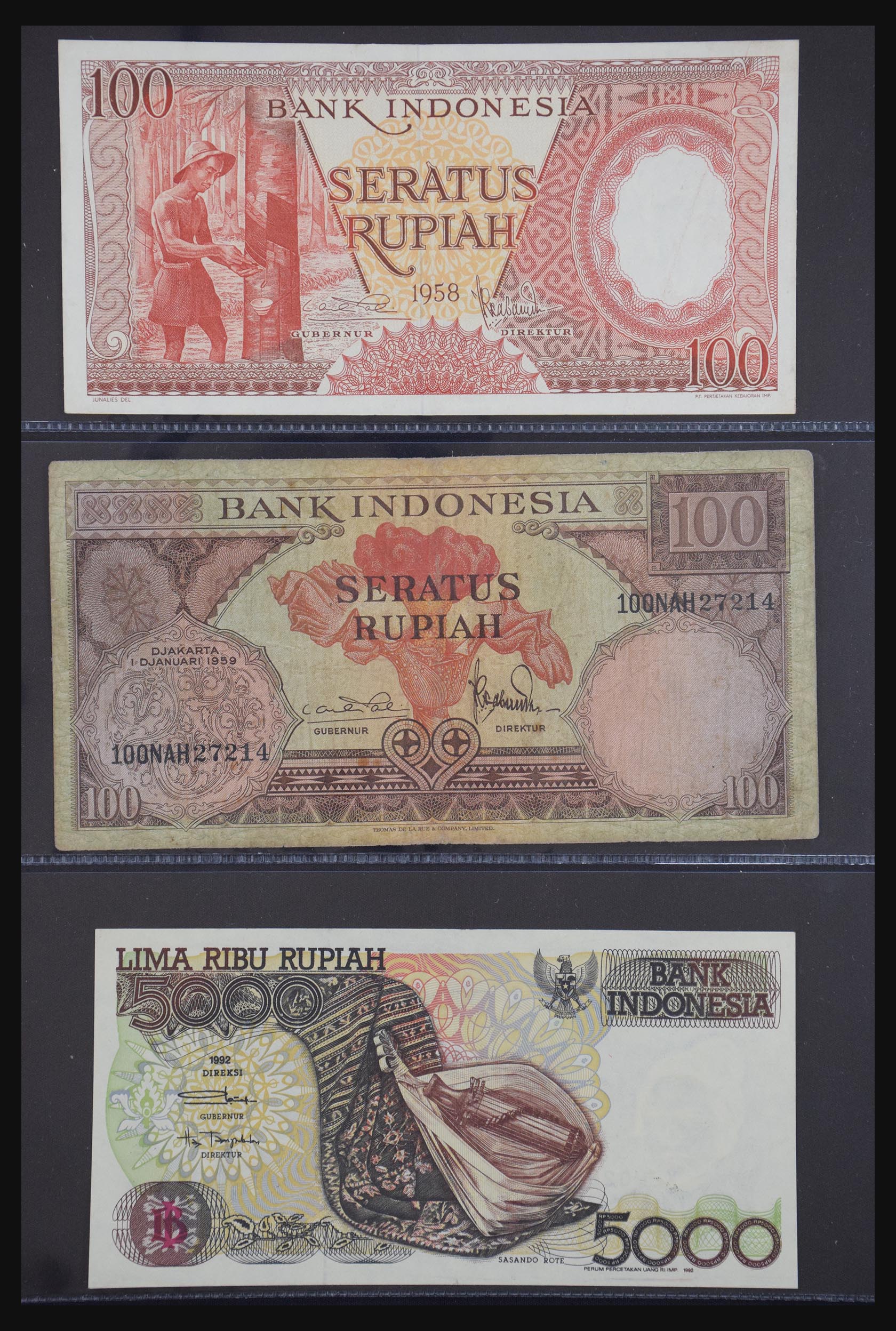 29404 075 - 29404 Netherlands banknotes 1924-1997.