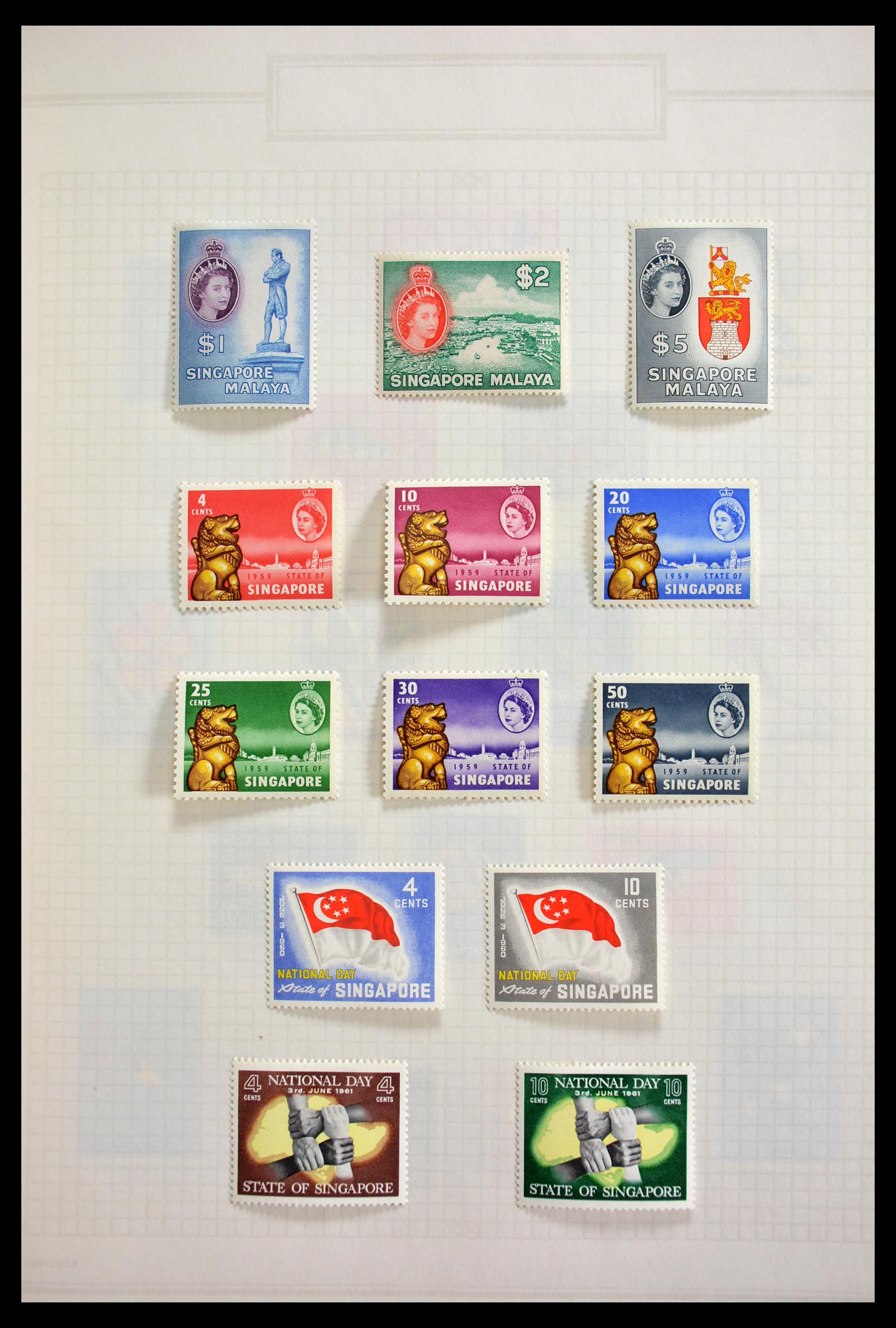 29409 003 - 29409 Singapore 1948-1996.