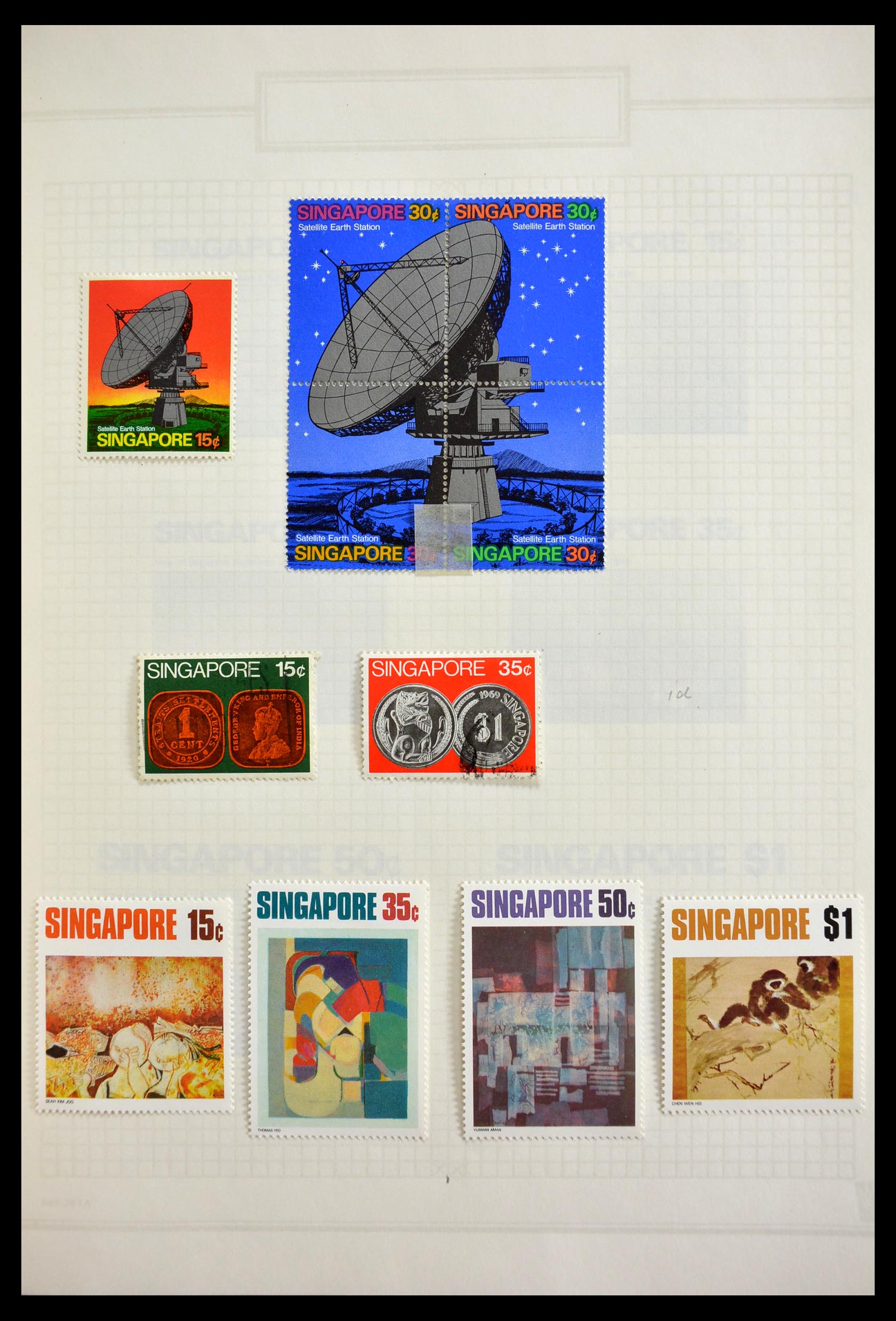 29409 010 - 29409 Singapore 1948-1996.