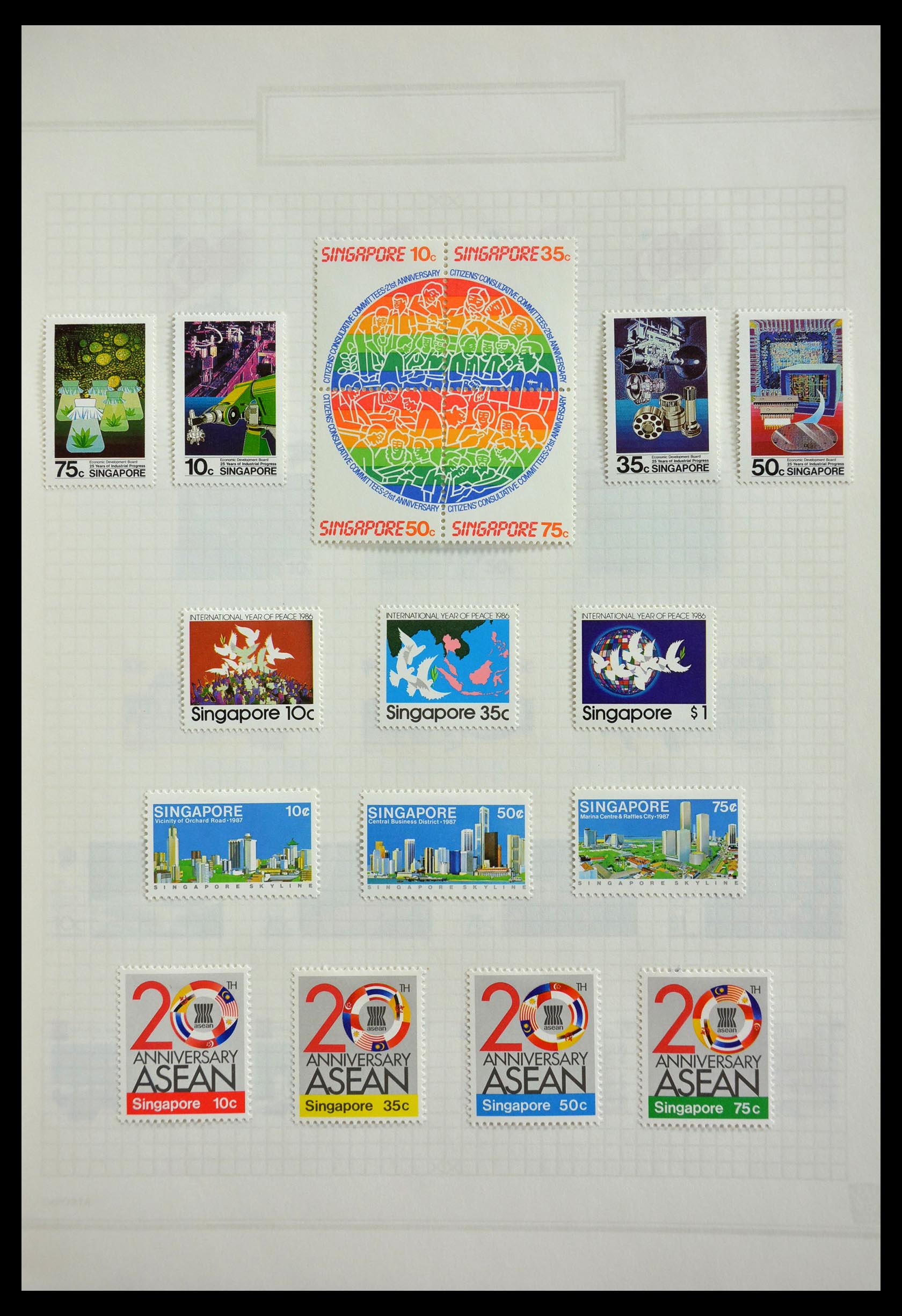 29409 032 - 29409 Singapore 1948-1996.