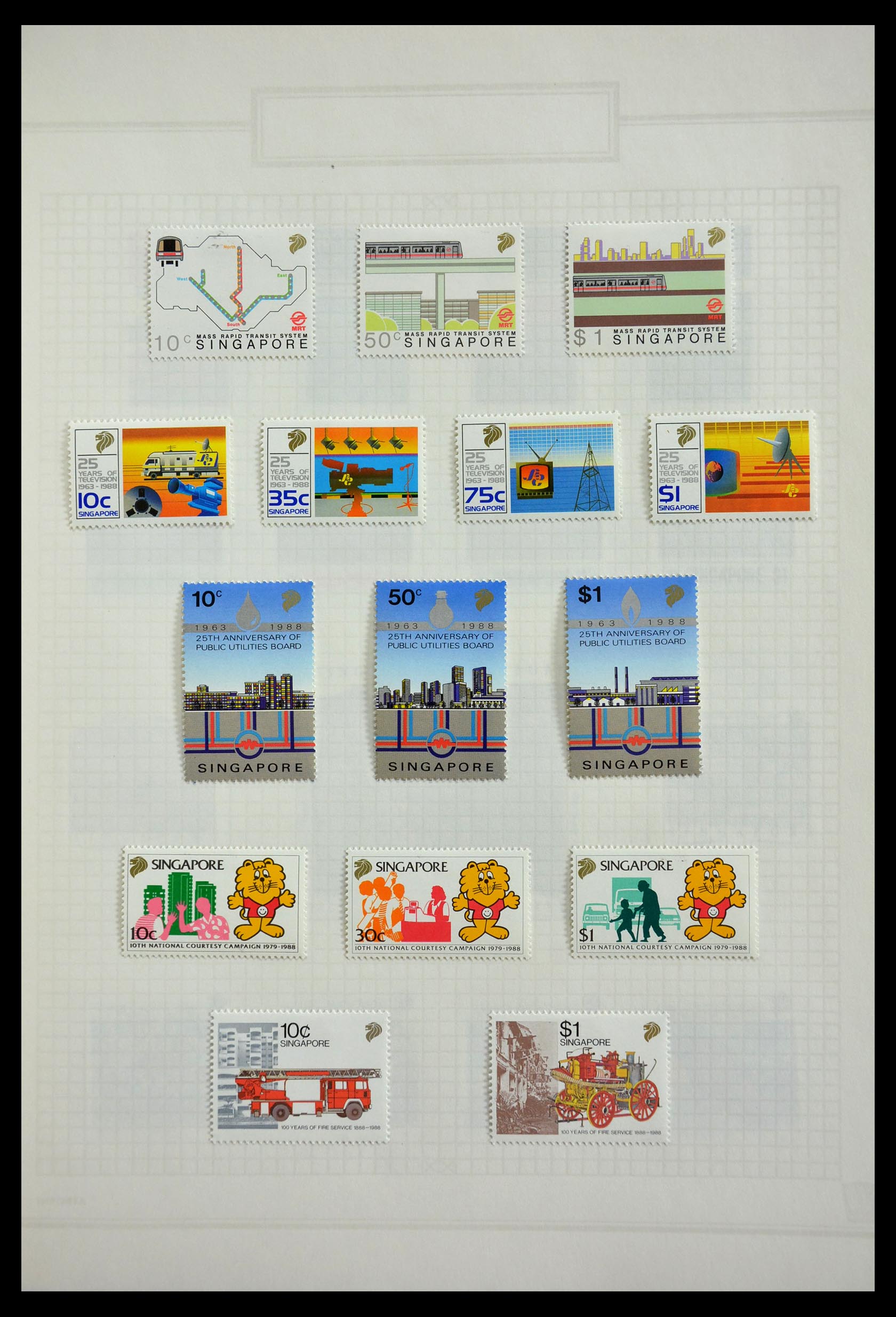 29409 034 - 29409 Singapore 1948-1996.