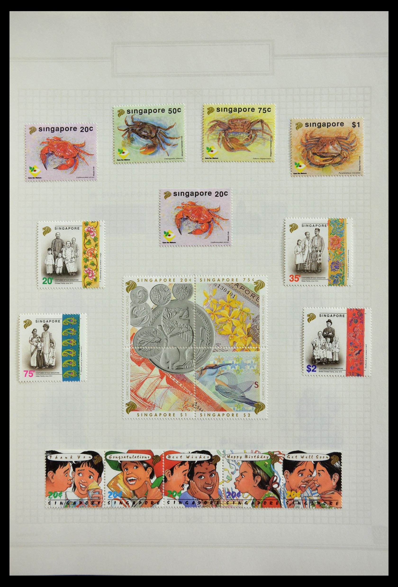 29409 041 - 29409 Singapore 1948-1996.