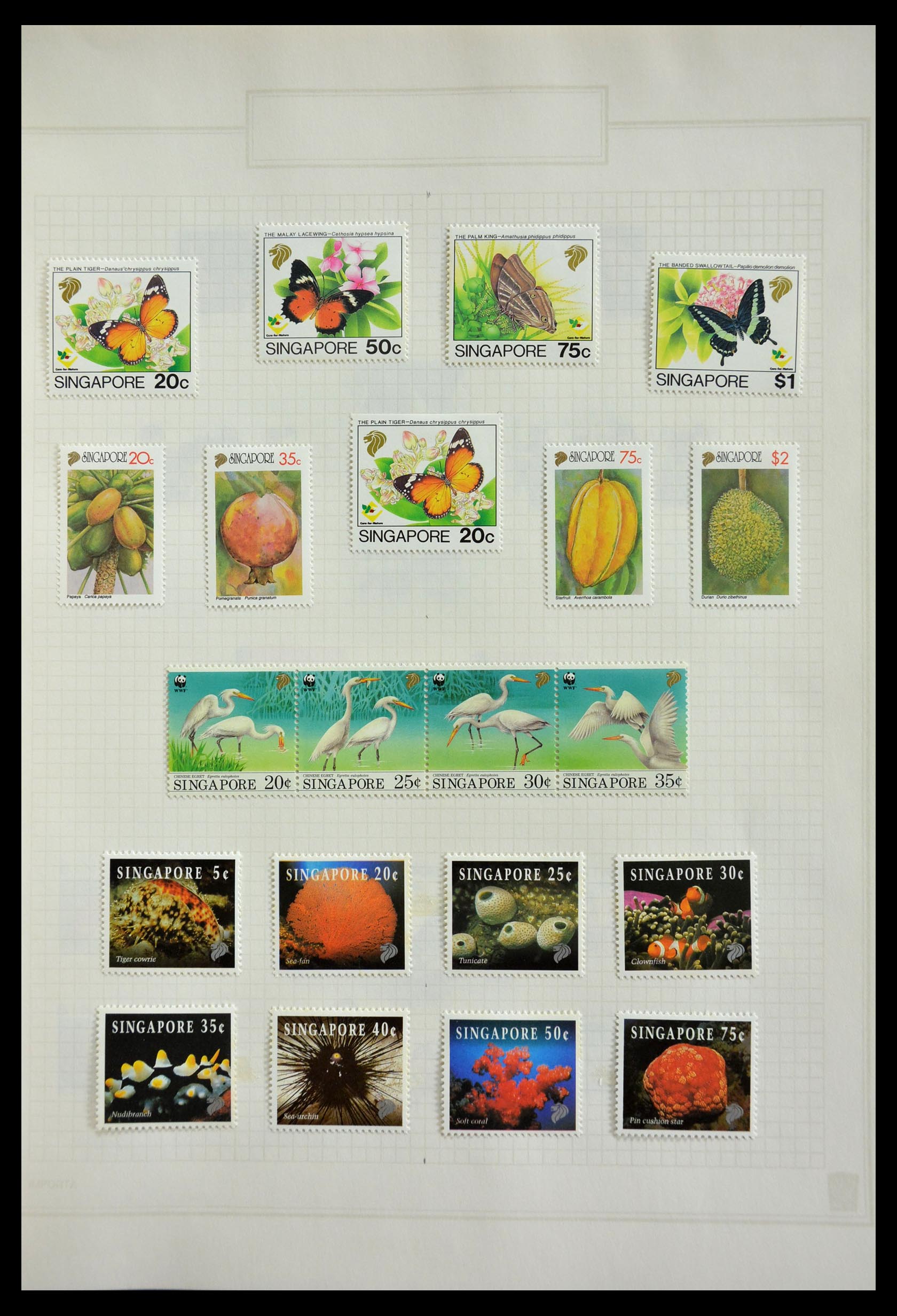 29409 043 - 29409 Singapore 1948-1996.